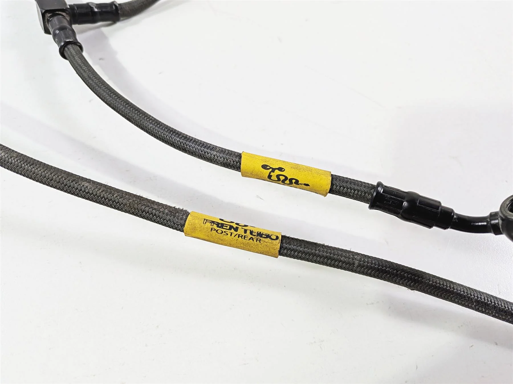 2016 BMW S1000RR K46 Fren Tubo Abs - Delete Front Rear Brake Line Hose - Image 6
