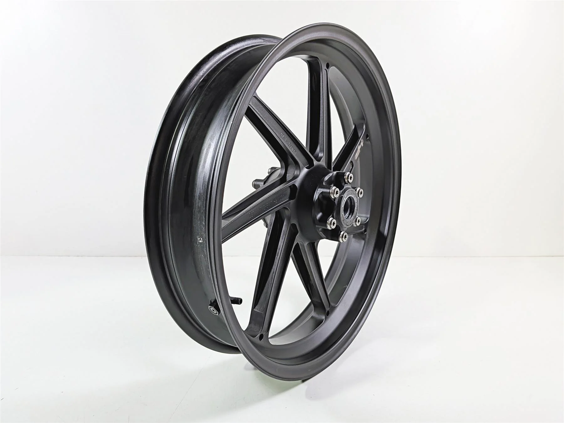 2016 BMW S1000RR K46 HP 17x3.5 Straight Front Wheel Rim Forged 36318548892 - Image 4