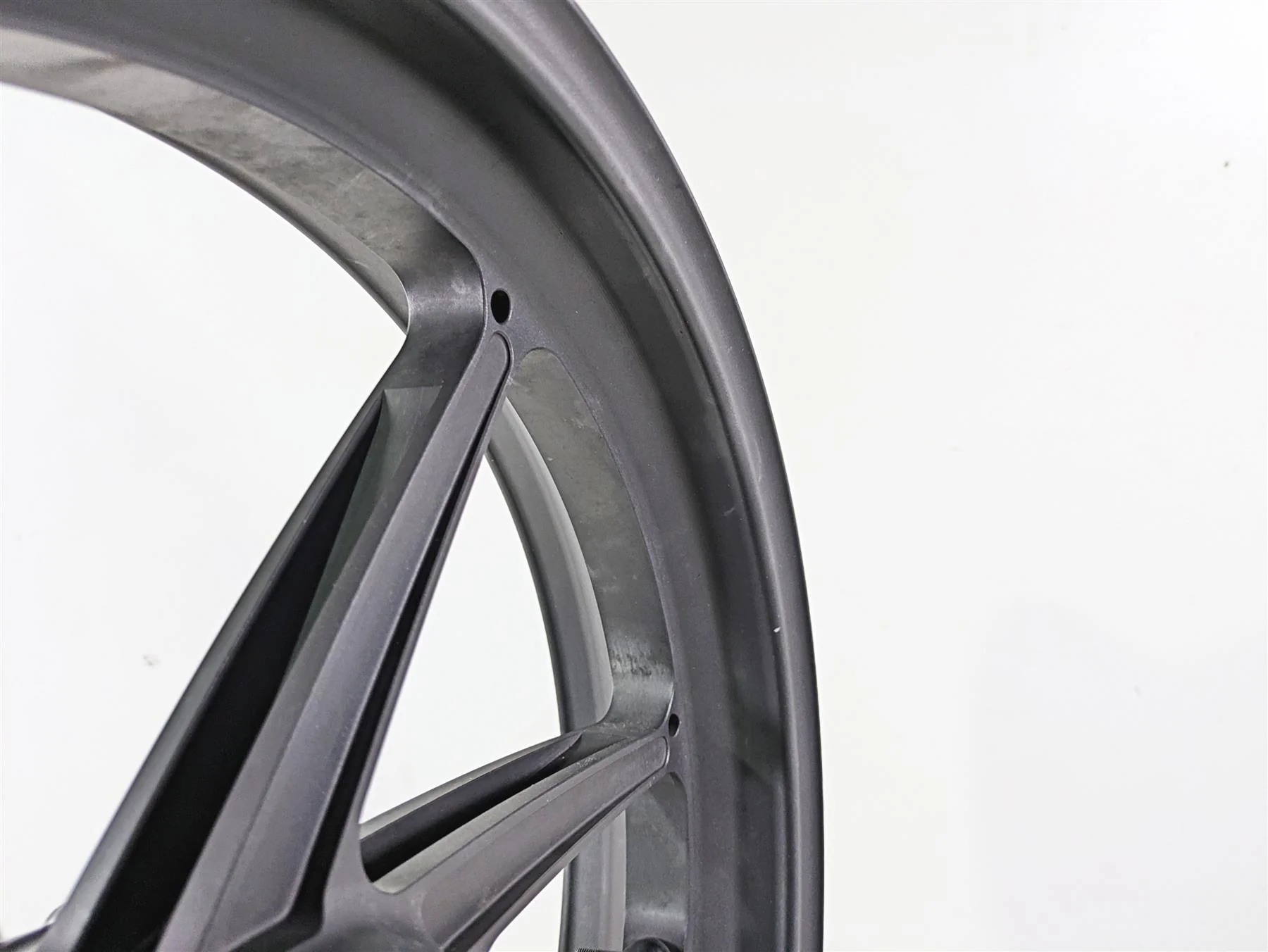 2016 BMW S1000RR K46 HP4 Front Wheel Rim 17x3.5 Forged -DENT 36318548892 - Image 8