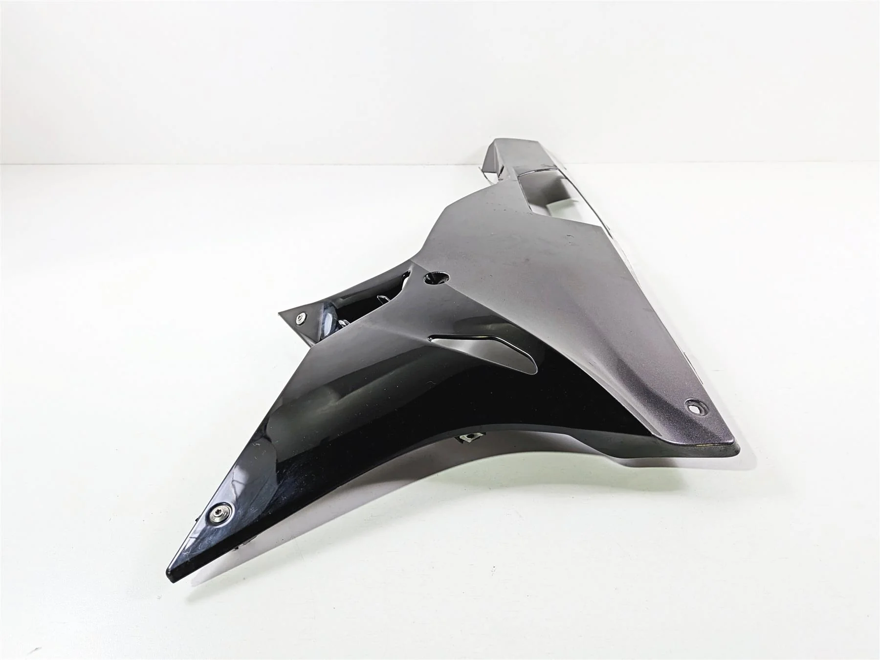 2016 BMW S1000RR K46 Left Belly Fairing Cover Set Paint: Black 46638551117 - Image 4