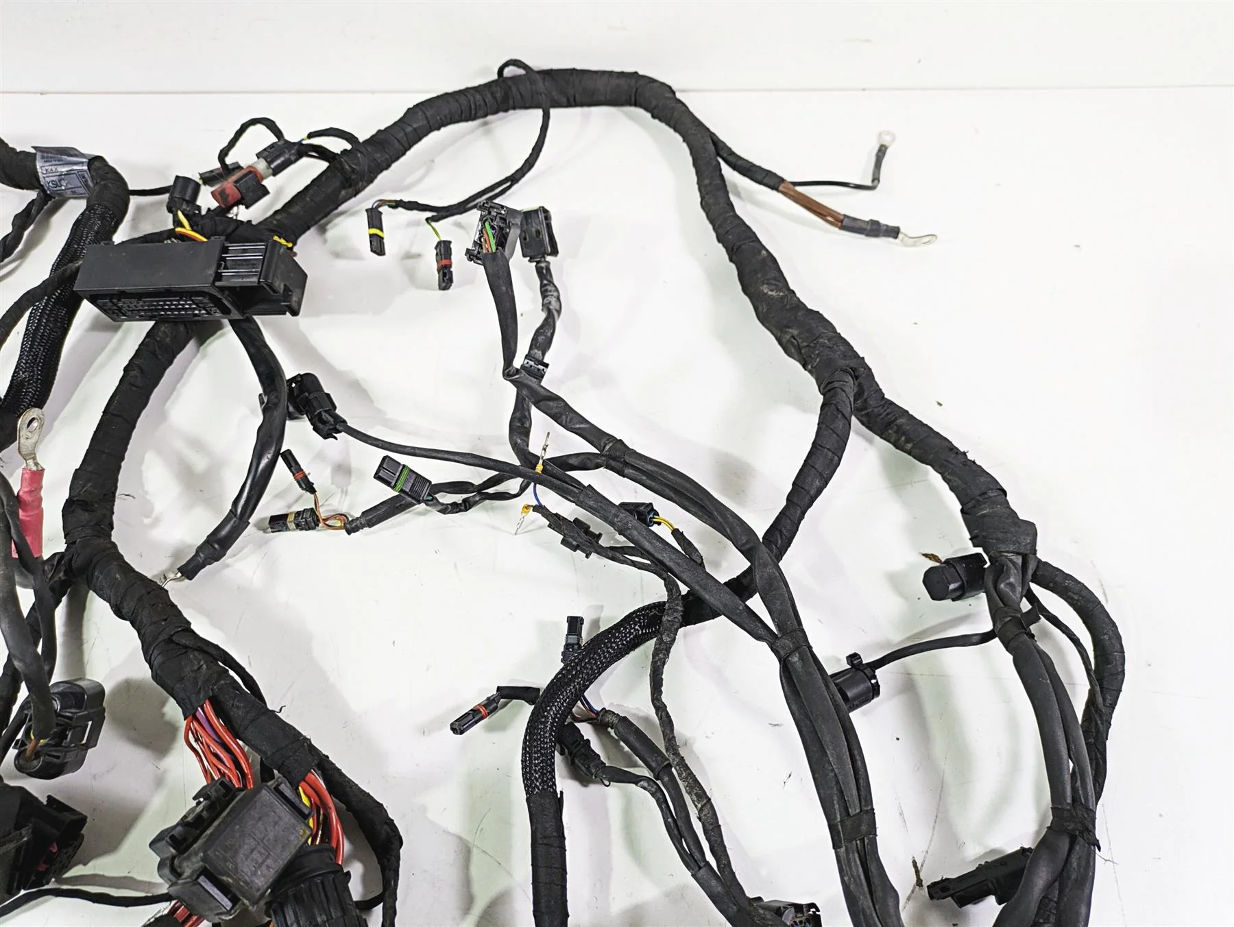 2016 BMW S1000RR K46 Main & Engine Wiring Harness Loom 12518556757 61118355084 - Image 4