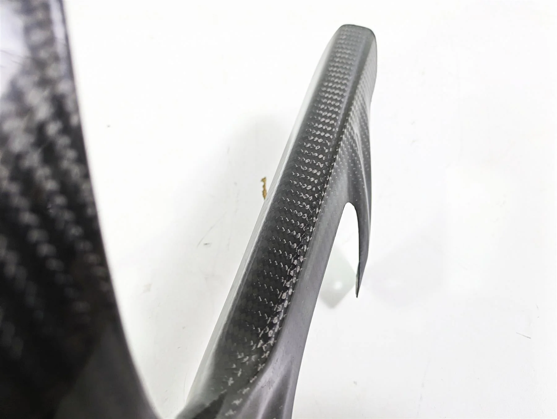 2016 BMW S1000RR K46 Rear Carbon Fiber Lower Fender Mud & Chain Guard - Image 2