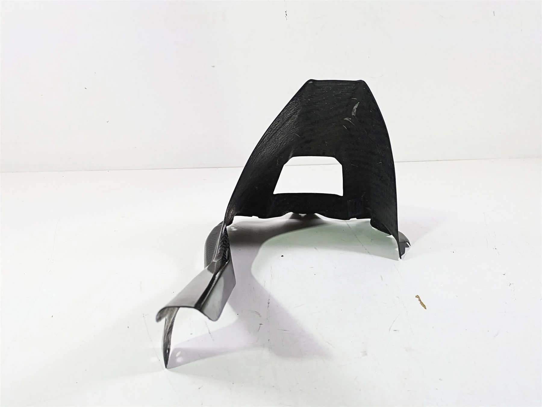 2016 BMW S1000RR K46 Rear Carbon Fiber Lower Fender Mud & Chain Guard - Image 6