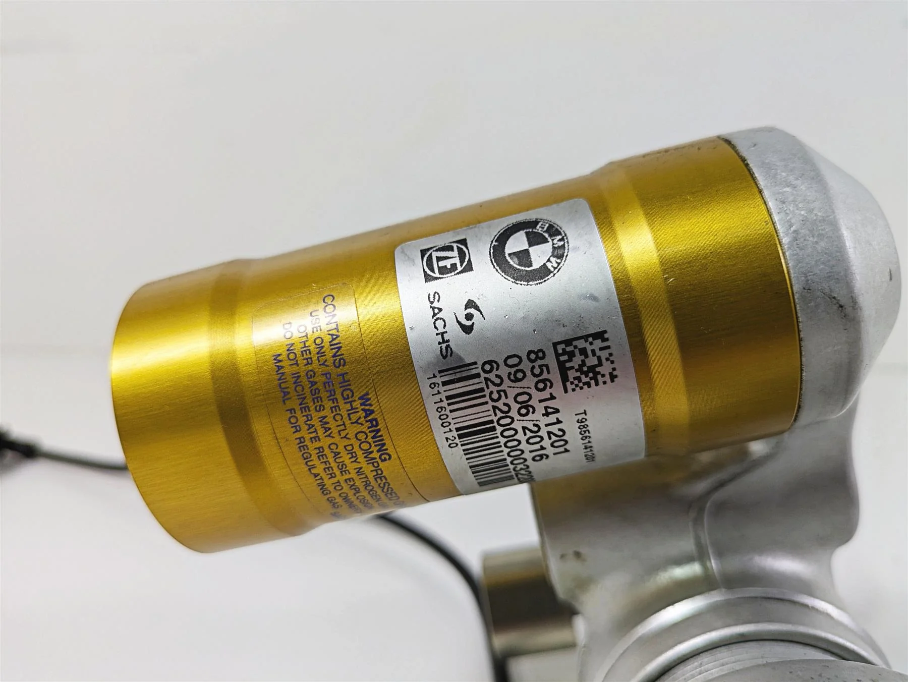2016 BMW S1000RR K46 Rear DDC ESA Suspension Shock Damper Sachs 33548561412 - Image 7