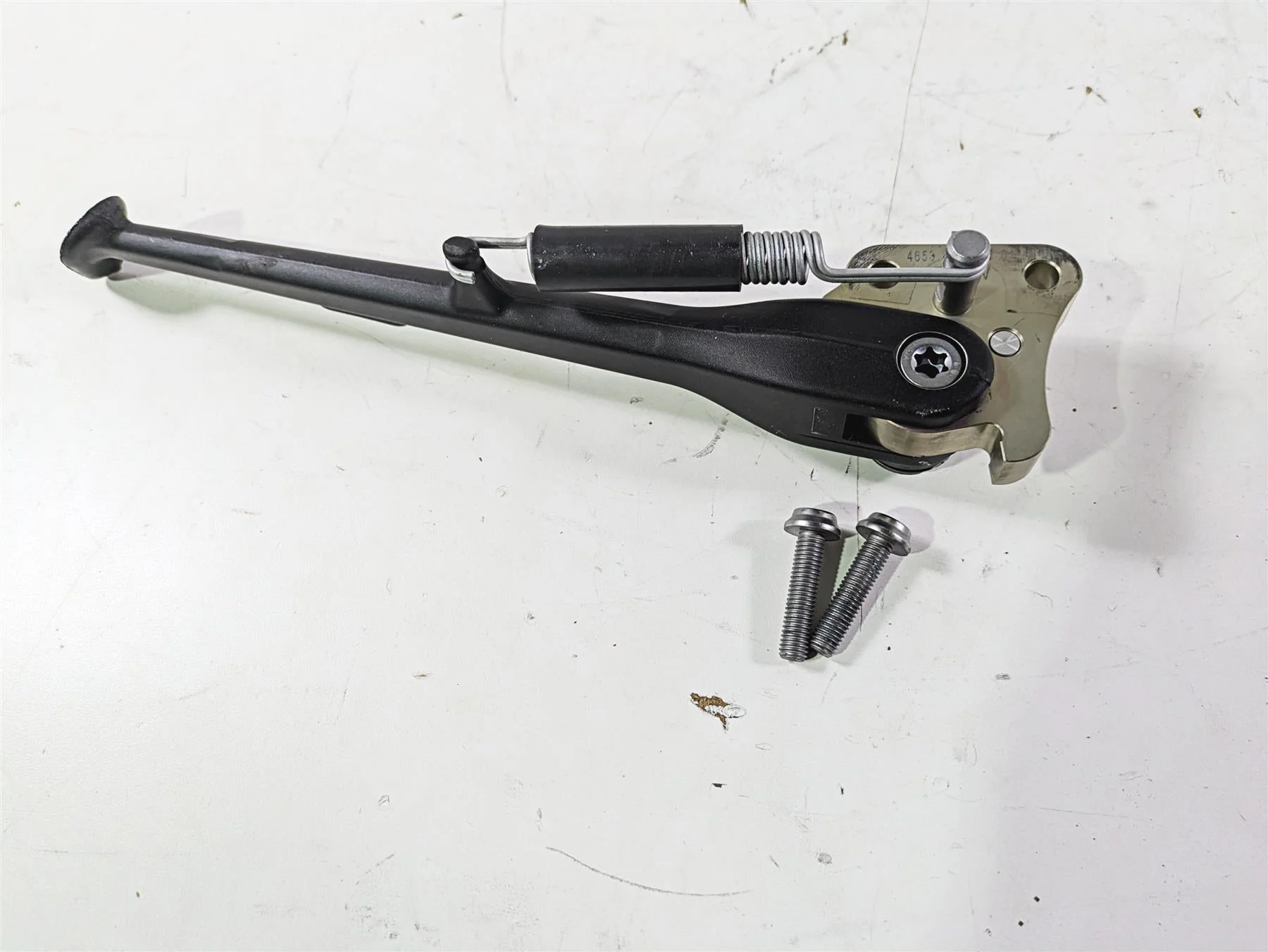 2016 BMW S1000RR K46 Side Kickstand Kick Stand & Mount 46538549442 - Image 8