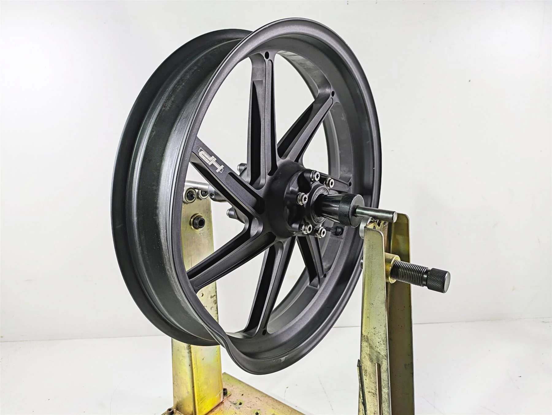 2016 BMW S1000RR K46 Straight HP4 Forged Rear Wheel Rim 17x6 36318548893 - Image 3