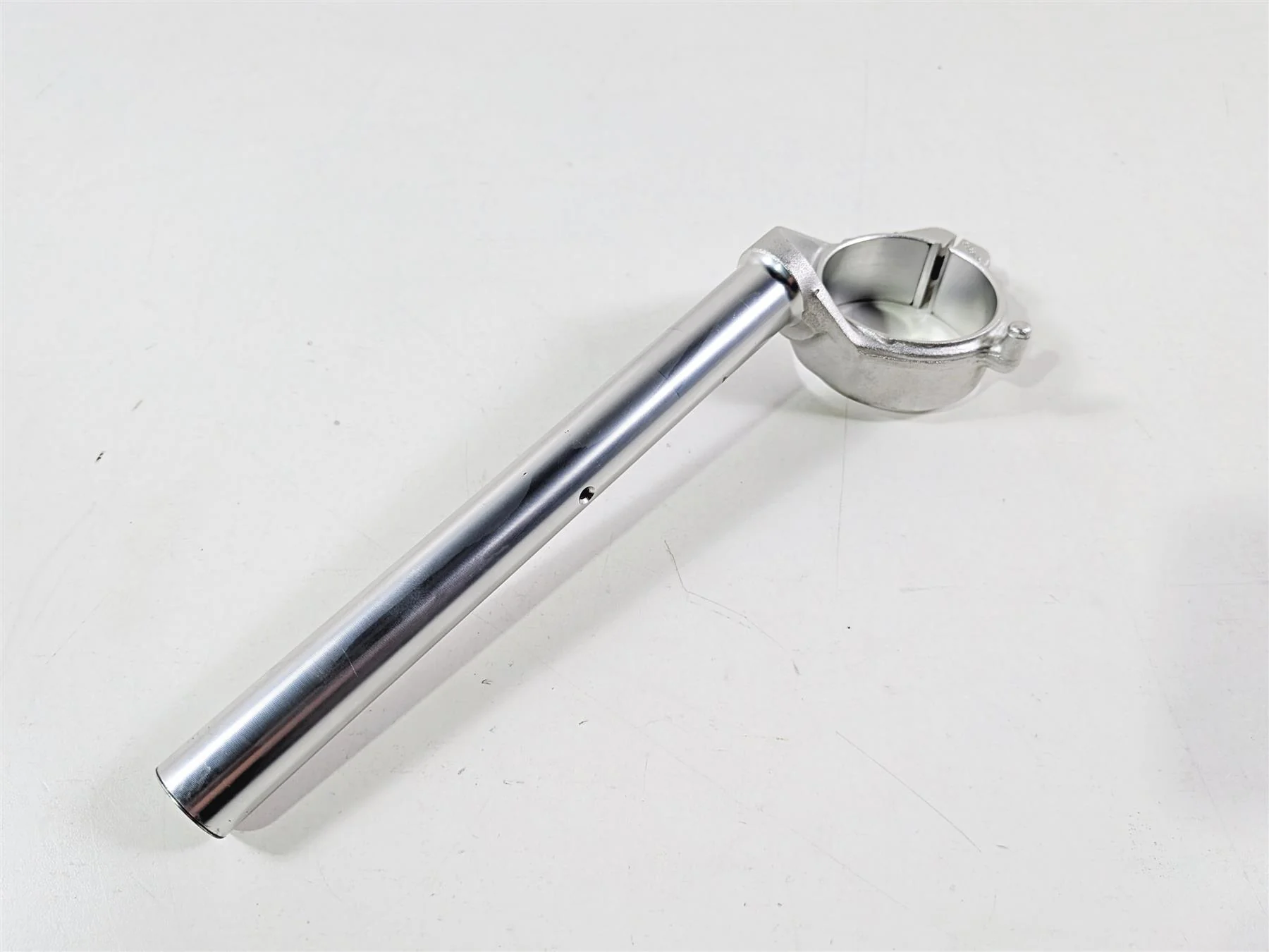 2016 BMW S1000RR K46 Straight Left Clip On Handlebar Handle Bar 32718548405 - Image 9