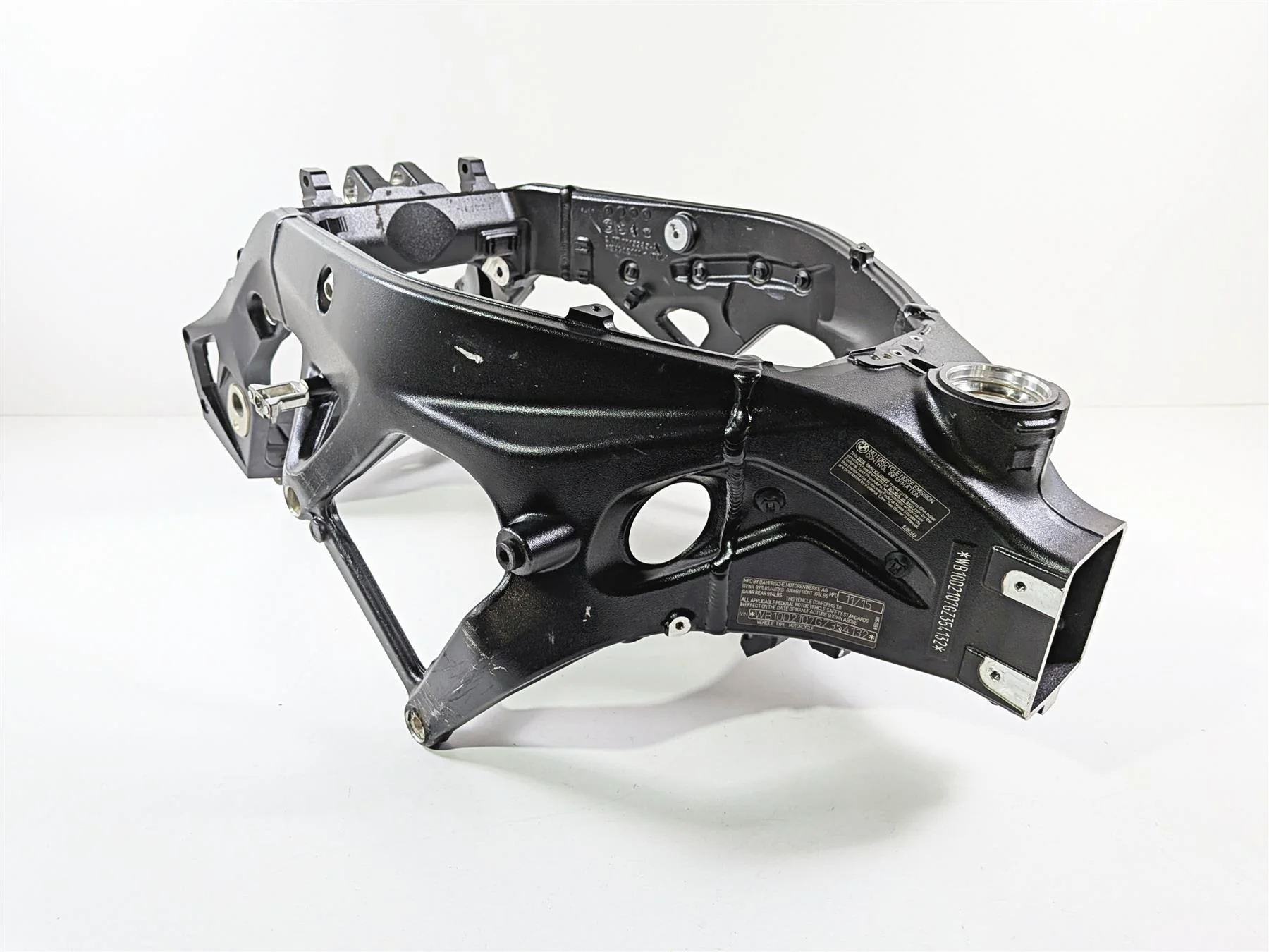 2016 BMW S1000RR K46 Straight Main Frame Chassis With Clean Texas Title 46518548260 46518563841 - Image 14