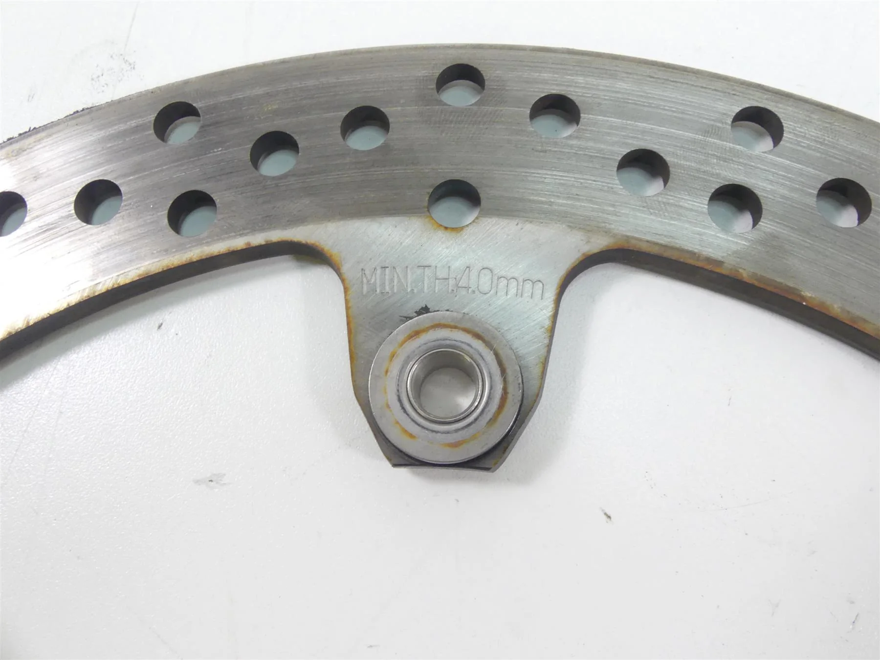 2016 BMW S1000XR K49 Front Brembo Brake Rotor Disc Set 320mm 34118526575 - Image 9