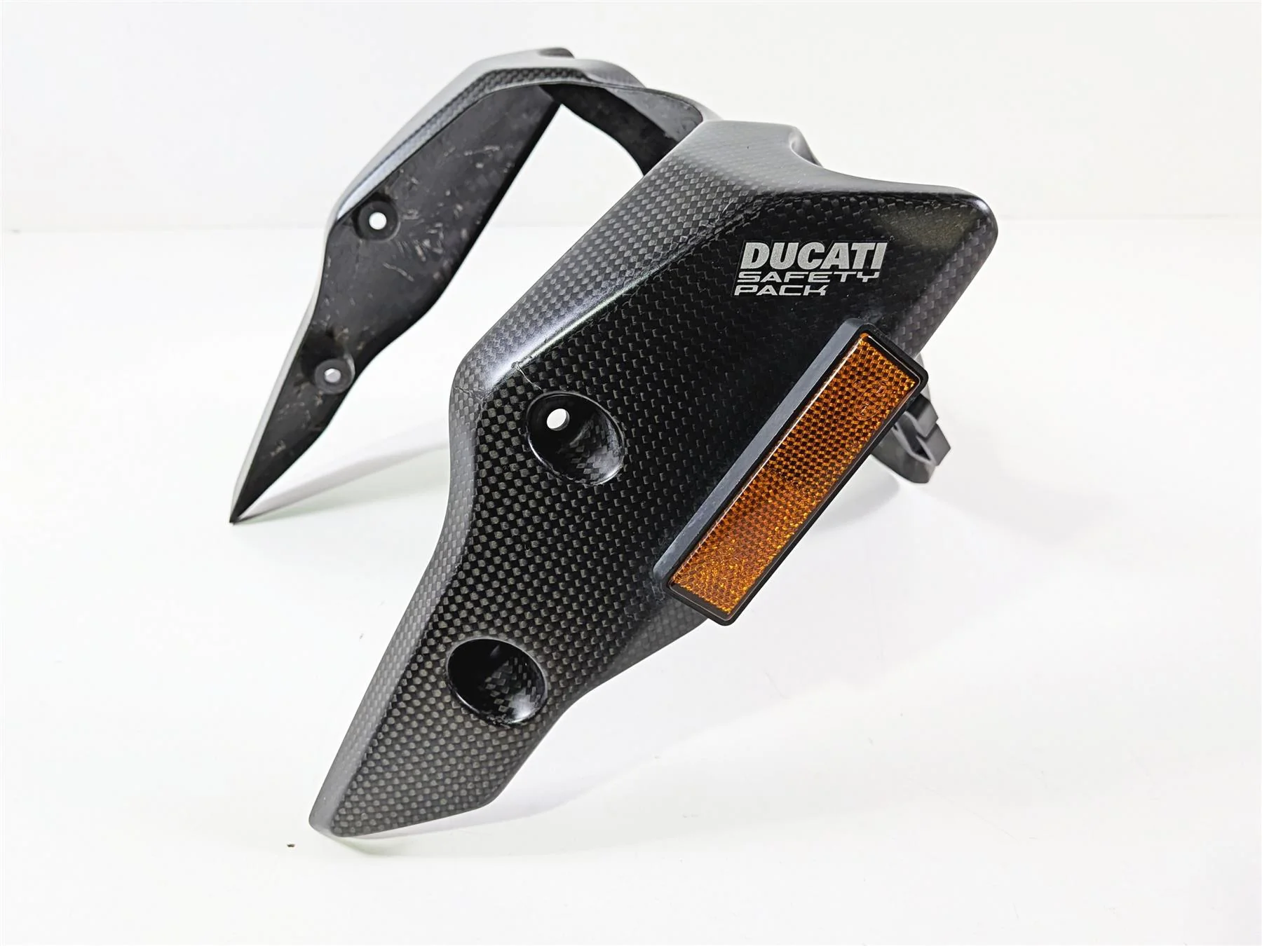 2016 Ducati Hypermotard 939 SP Carbon Fiber Lower Front Fender 56411052AA - Image 10