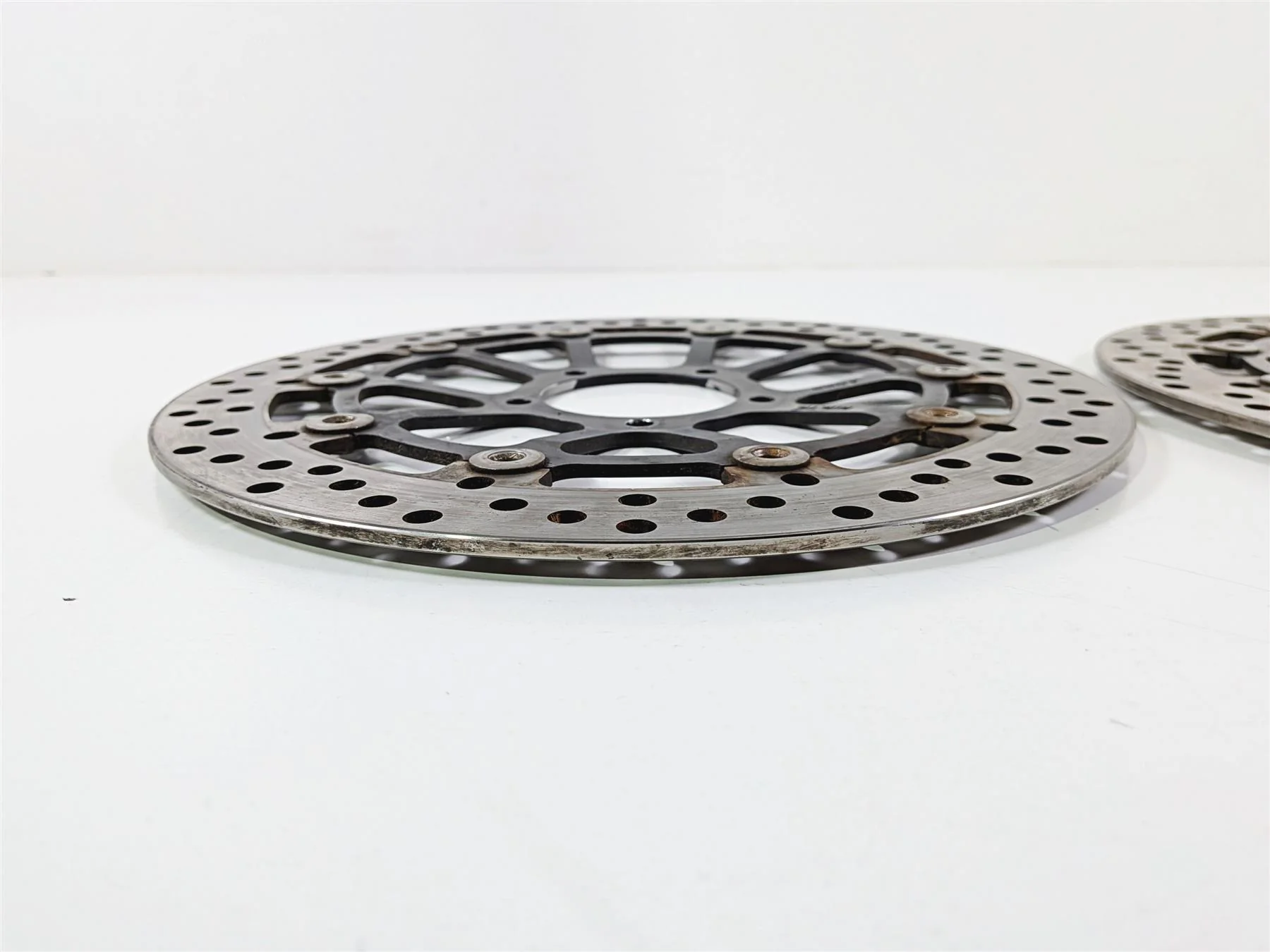2016 Ducati Hypermotard 939 SP Front Brake Disc Rotor Set 4.3mm - Read 49241011A - Image 10