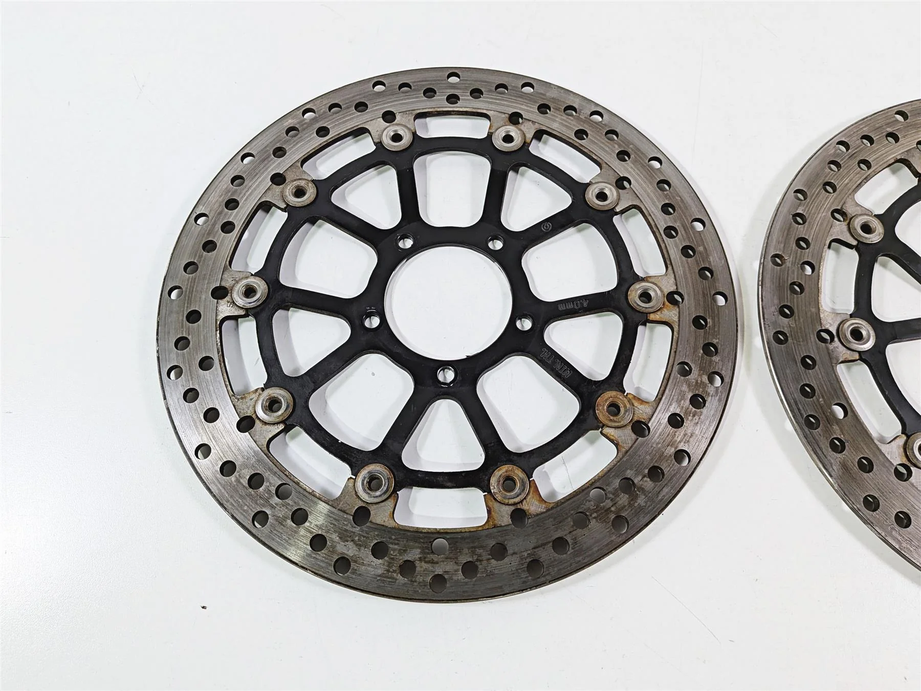 2016 Ducati Hypermotard 939 SP Front Brake Disc Rotor Set 4.3mm - Read 49241011A - Image 7
