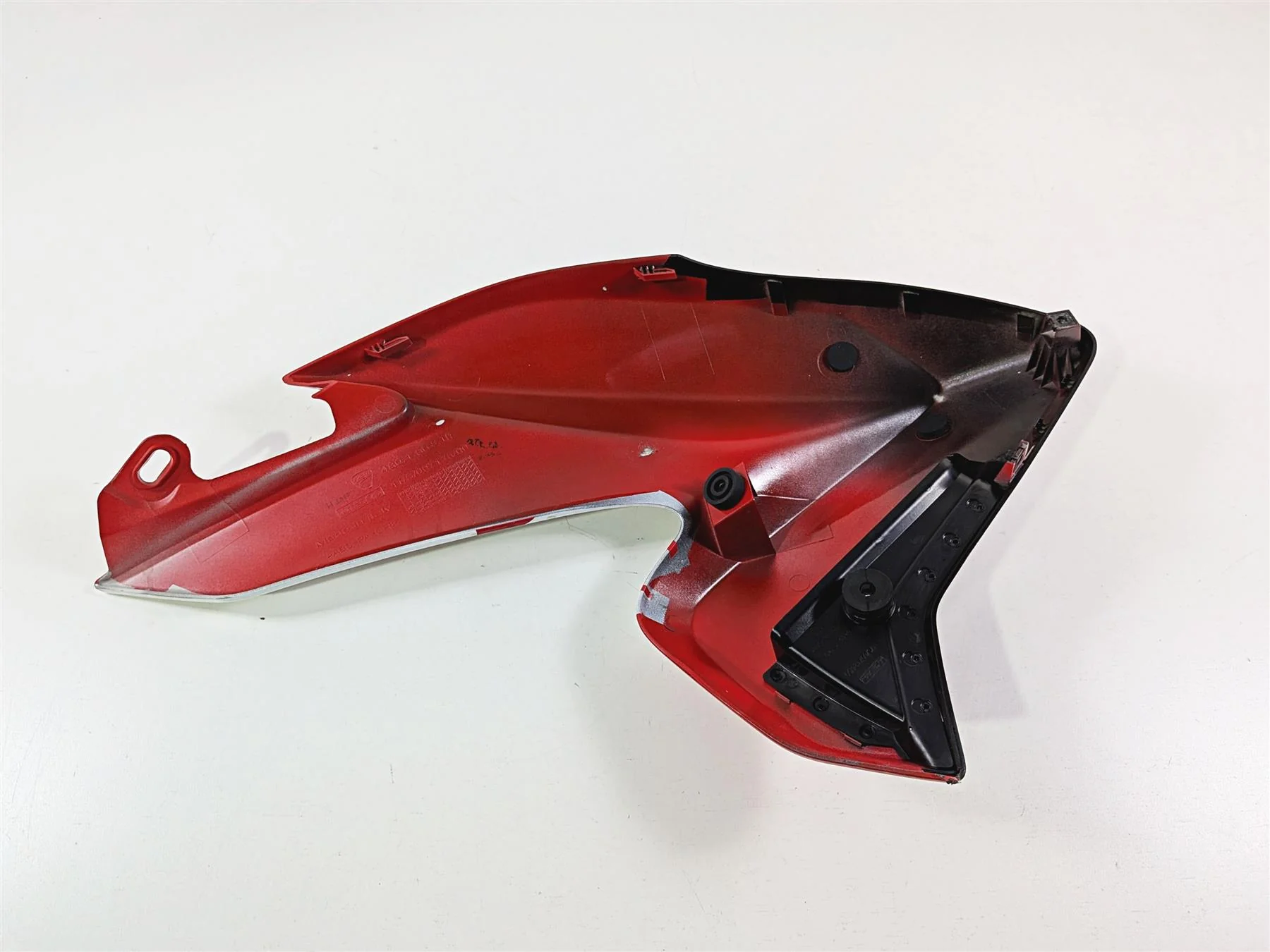 2016 Ducati Hypermotard 939 SP Left Tank Side Cover Fairing - Read 48015681C - Image 6