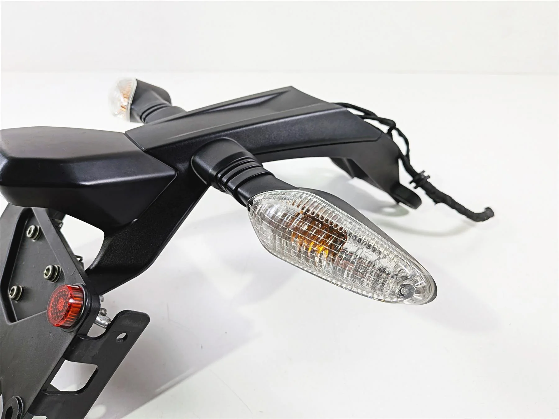 2016 Ducati Hypermotard 939 SP License Plate Holder Turn Signal Set 56110571A - Image 10