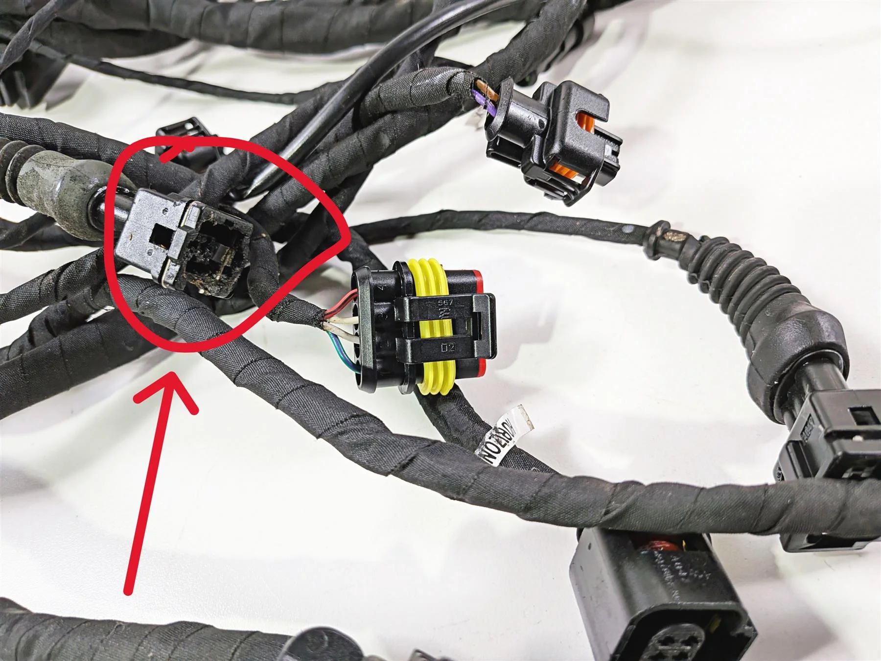 2016 Ducati Hypermotard 939 SP Main Wiring Harness Loom - No Cut -Read 5101A641D - Image 2