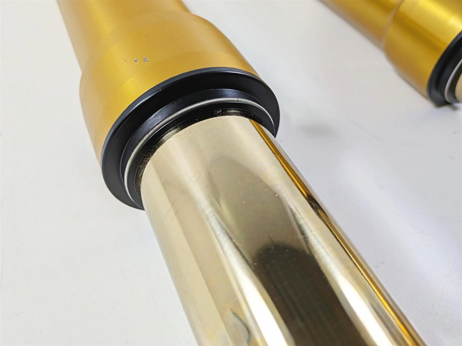 2016 Ducati Hypermotard 939 SP Straight Ohlins Front Fork Let Set 34520751A - Image 8