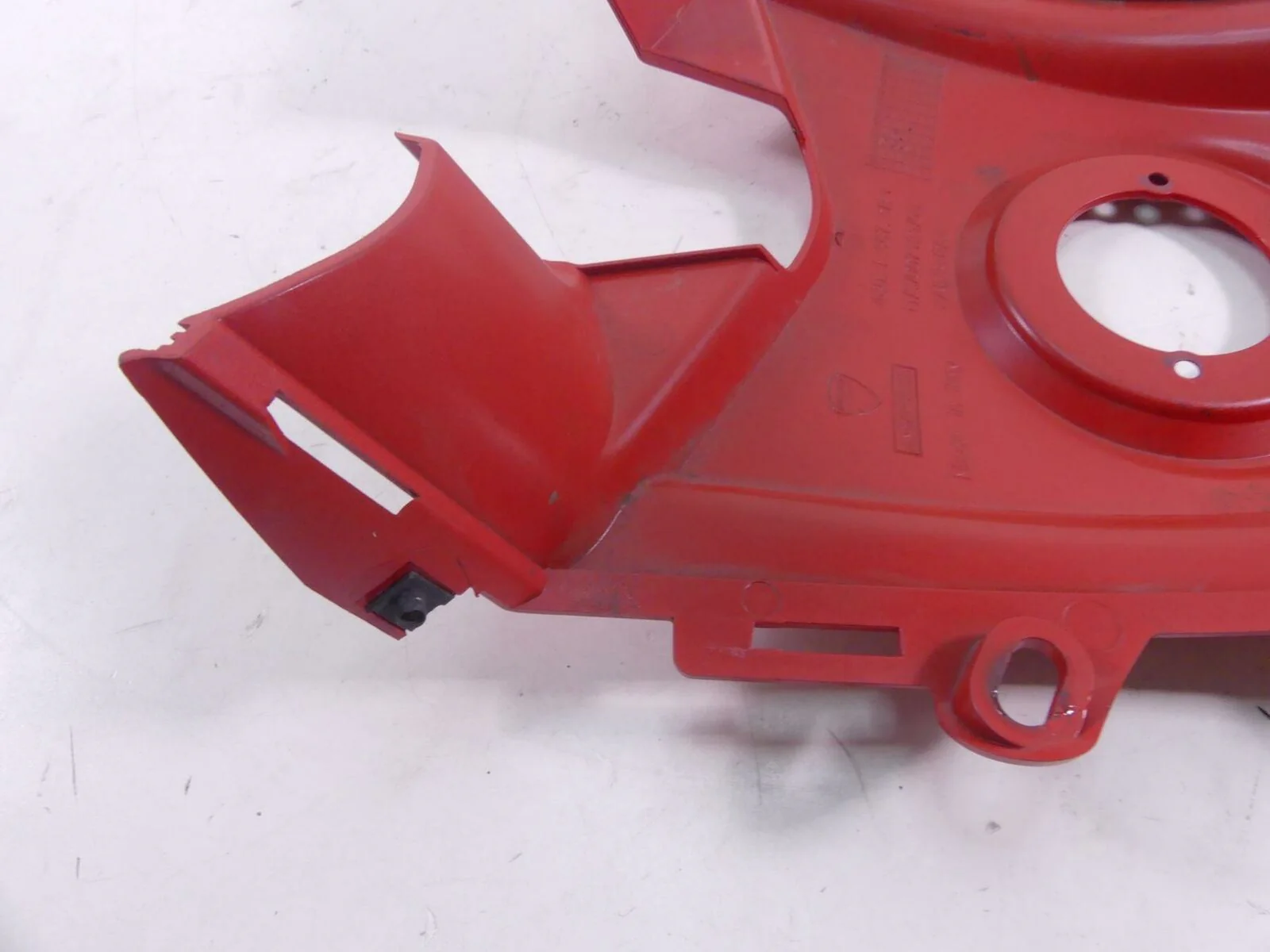 2016 Ducati Hypermotard 939SP Center Fuel Gas Tank Fairing Cover Cowl 48015671B - Image 8