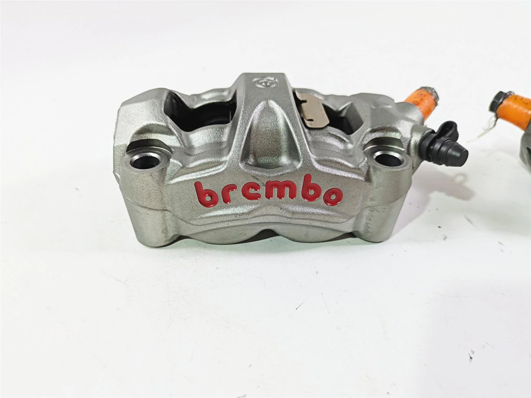 2016 Ducati Monster 1200 S Front Brake Calipers Brembo Monoblock 100mm 61041512A - Image 8