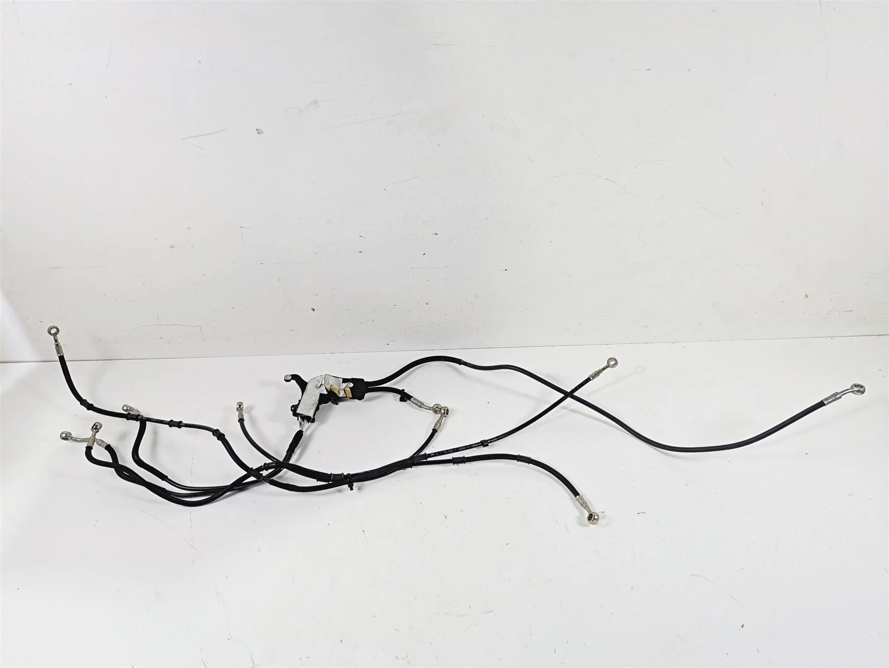 2016 Ducati Monster 1200 S Front Rear Abs Brake Line Set 61810531B 61910493B