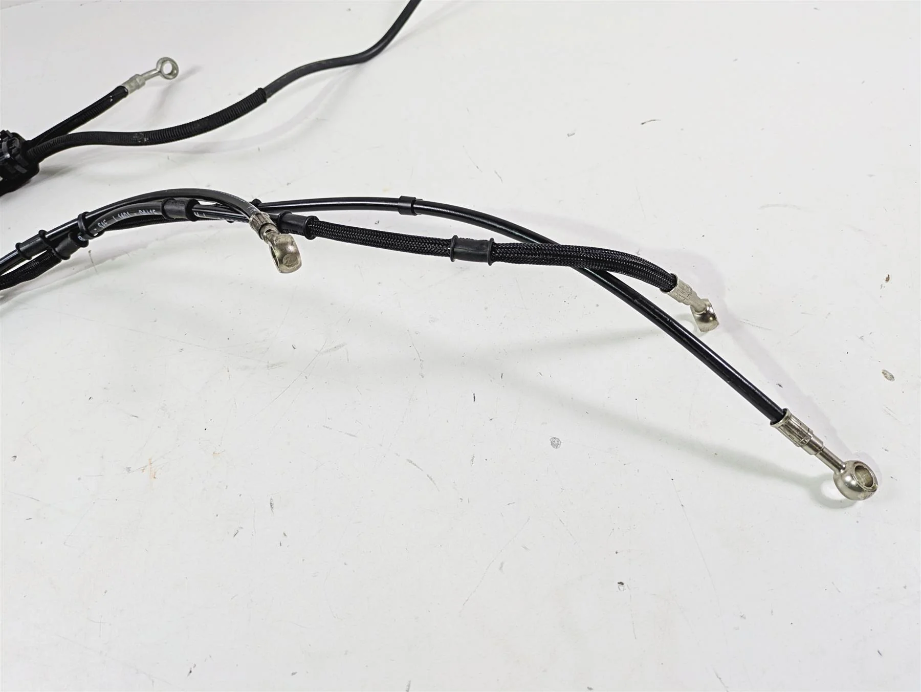 2016 Ducati Monster 1200 S Front Rear Abs Brake Line Set 61810531B 61910493B - Image 8