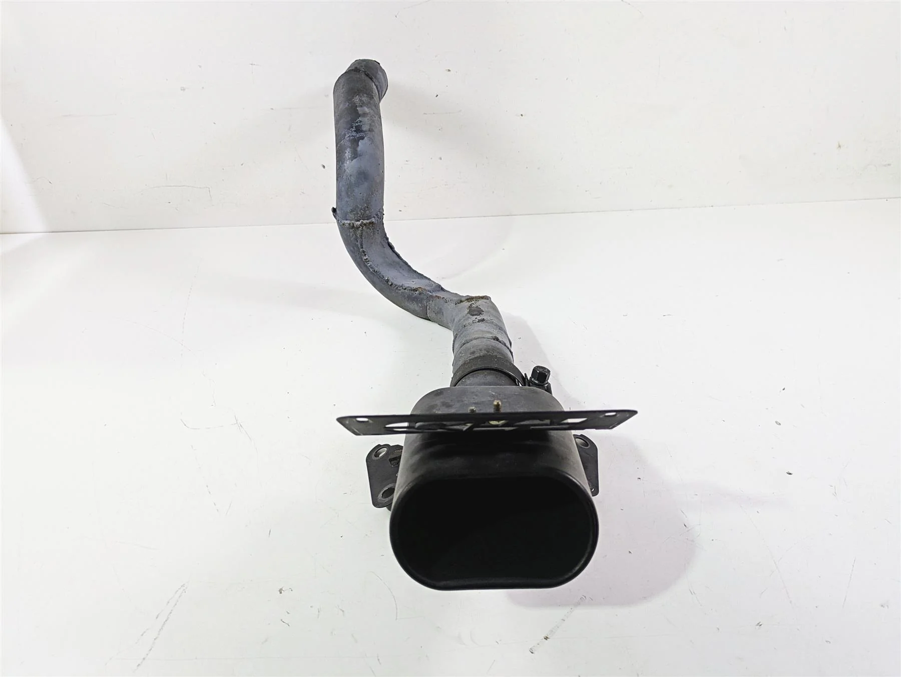 2016 Ducati Monster 1200 S Homemade Under Seat Straight Pipe Exhaust Muffler - Image 12