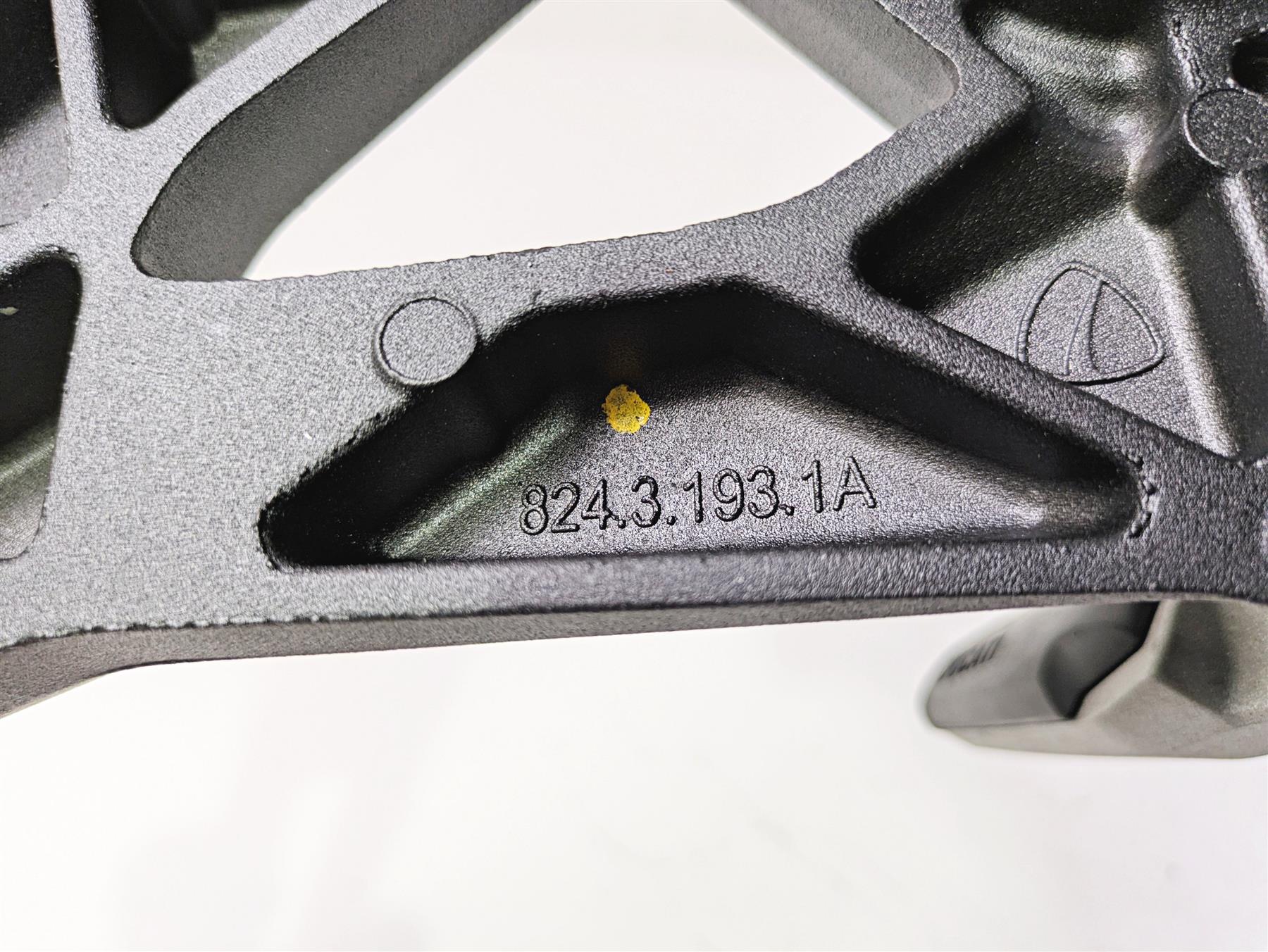 2016 Ducati Monster 1200 S Left Rider Passenger Footpeg Foot Peg Set 82412292AB - Image 7