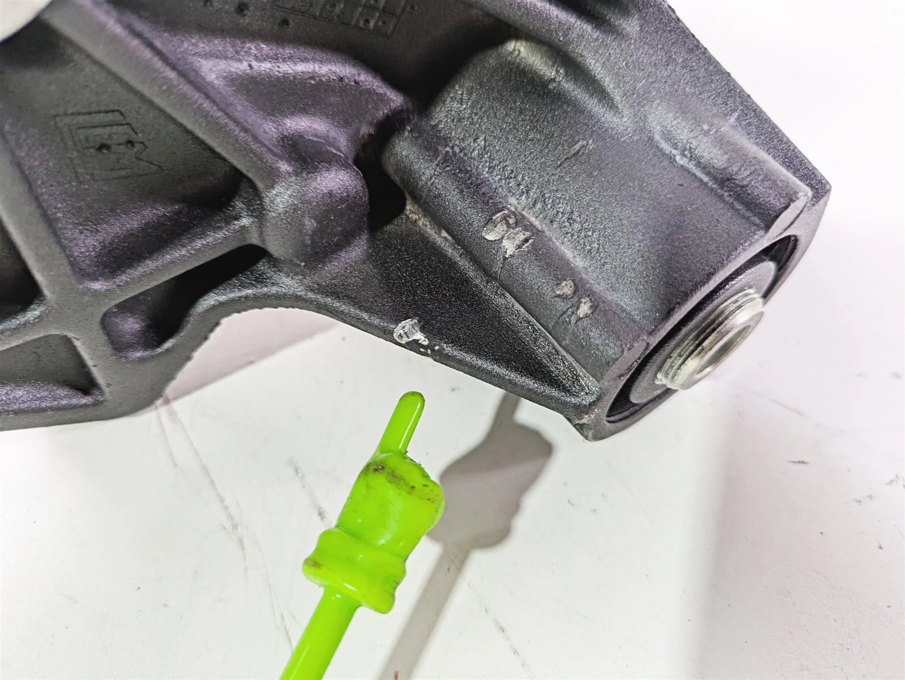 2016 Ducati Monster 1200 S Left Rider Passenger Footpeg Foot Peg Set 82412292AB - Image 8