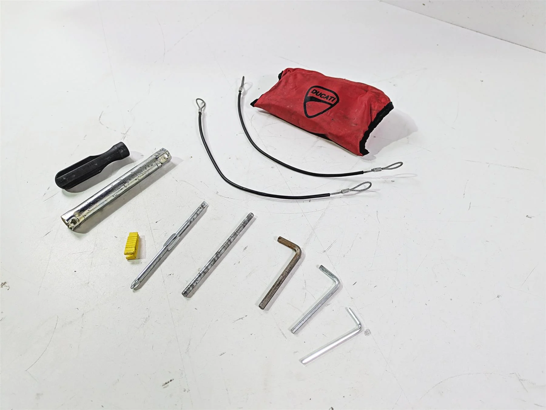 2016 Ducati Monster 1200 S Tools Box Bag Tools Set 69720291B - Image 11