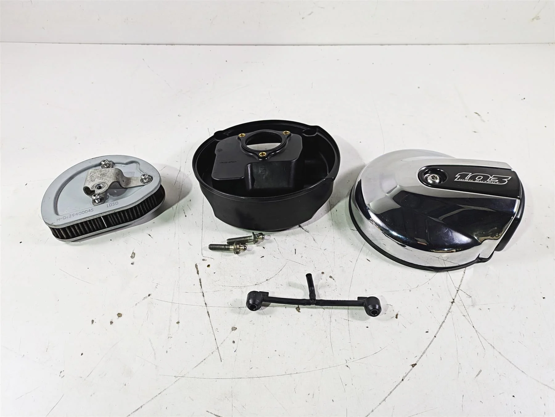 2016 Harley FLSTC Softail Heritage Air Cleaner Breather 103 High Output 29000033