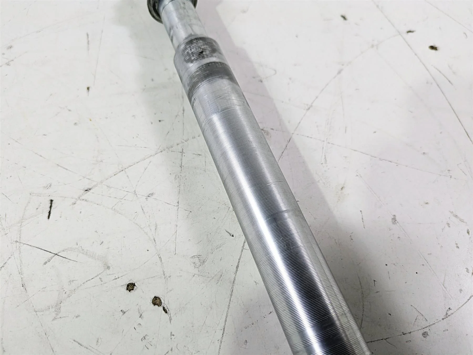 2016 Harley FLSTC Softail Heritage Front Axle Wheel Spindle 25mm 41545-07A - Image 8