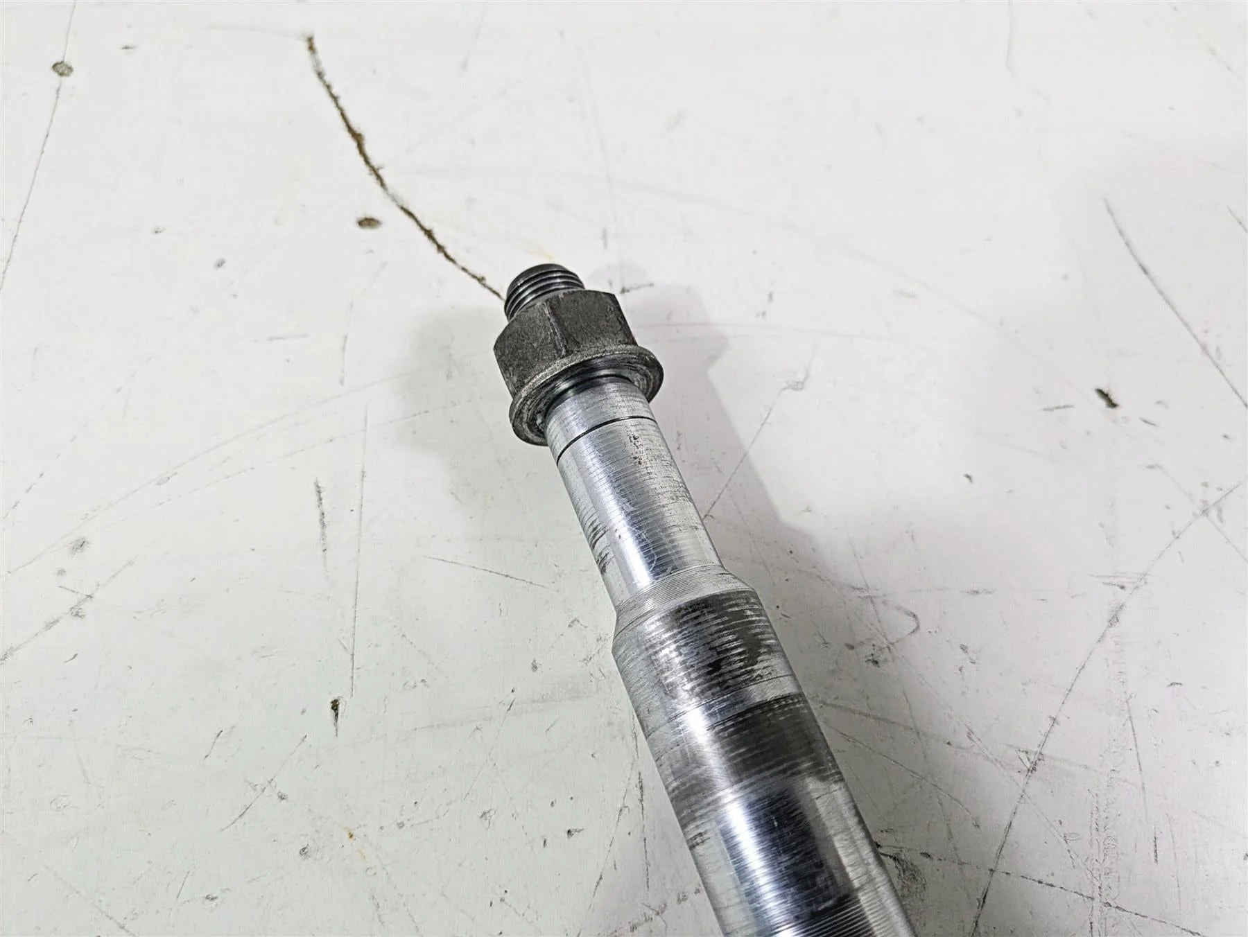 2016 Harley FLSTC Softail Heritage Front Axle Wheel Spindle 25mm 41545-07A - Image 9