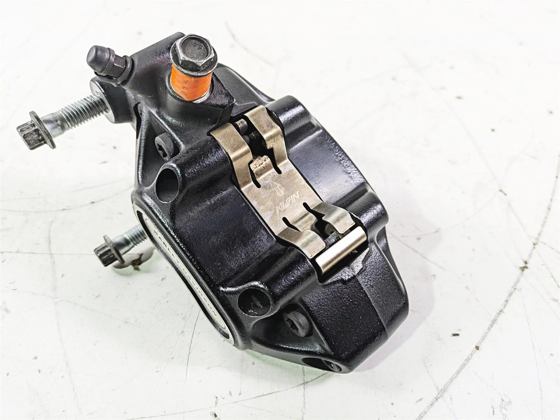 2016 Harley FLSTC Softail Heritage Front Brake Caliper Left Side 41300095 - Image 10