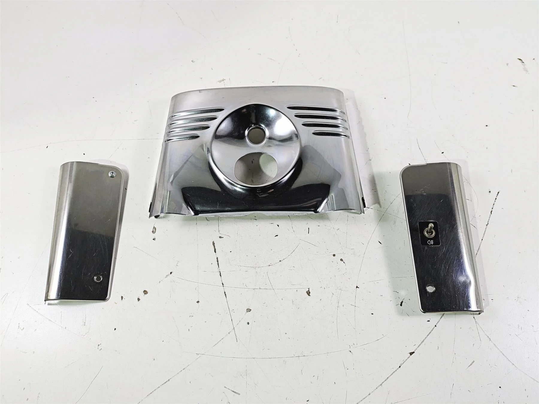 2016 Harley FLSTC Softail Heritage Headlight & Fork Tube Covers Set 67830-09