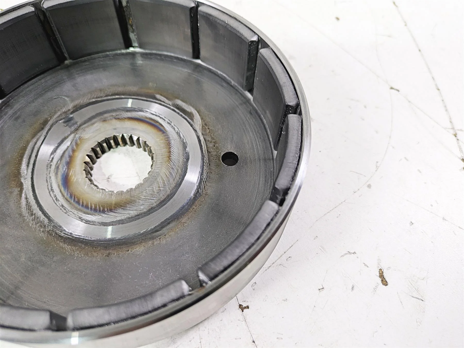2016 Harley FLSTC Softail Heritage Ignition Rotor Flywheel 30041-08A - Image 10