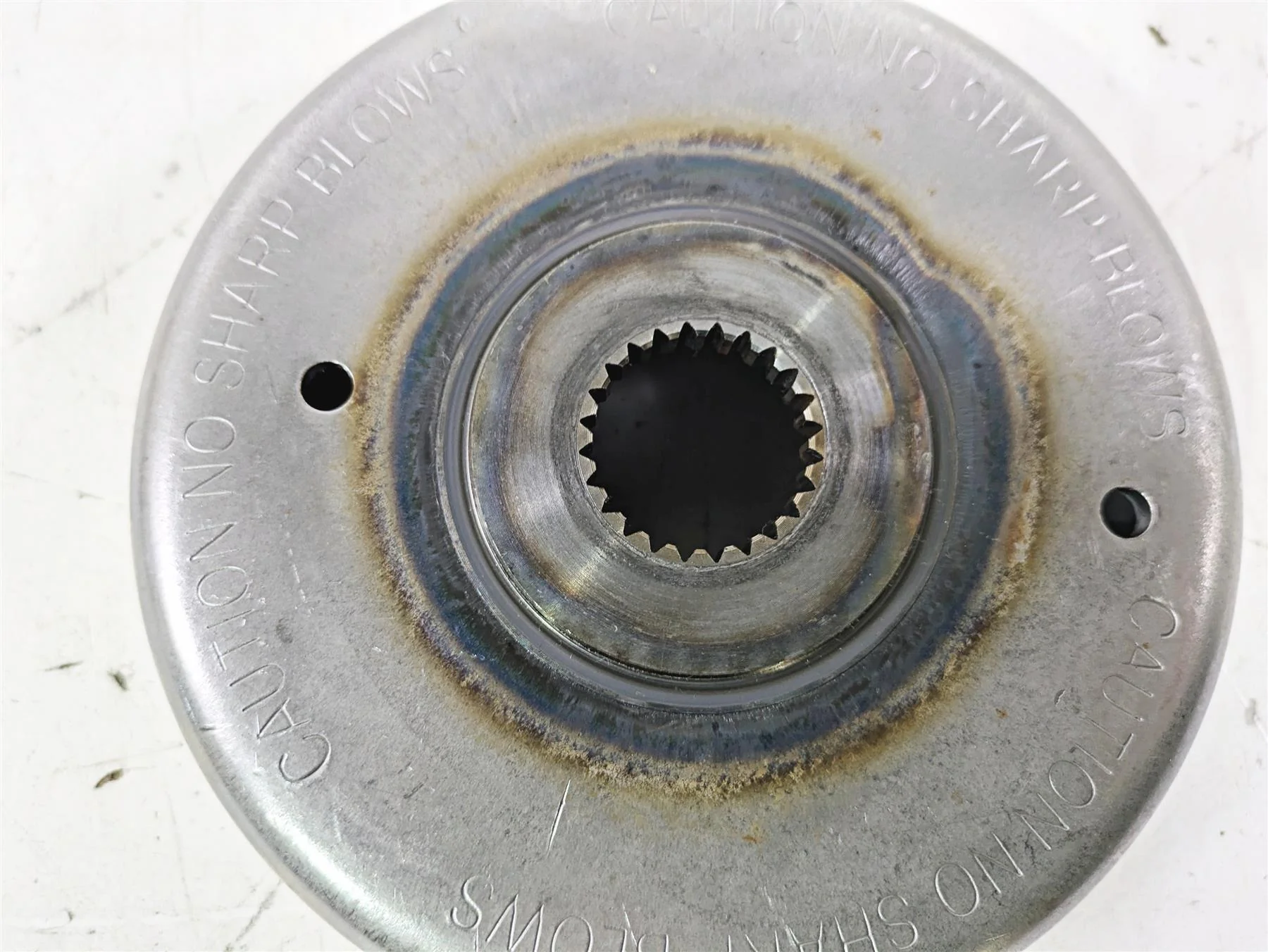 2016 Harley FLSTC Softail Heritage Ignition Rotor Flywheel 30041-08A - Image 6