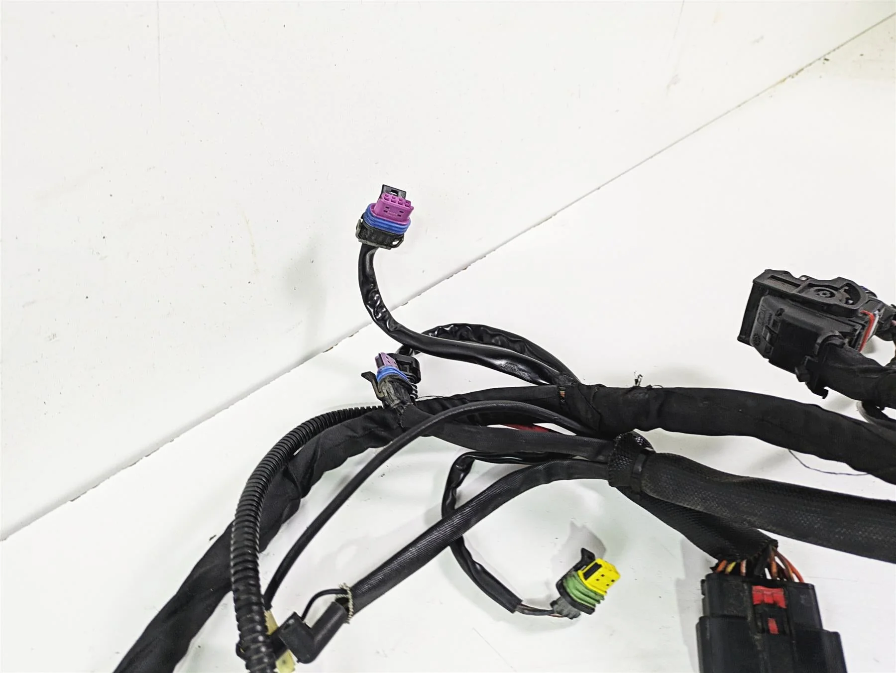 2016 Harley FLSTC Softail Heritage Wiring Harness Loom Abs READ 69201077 - Image 7