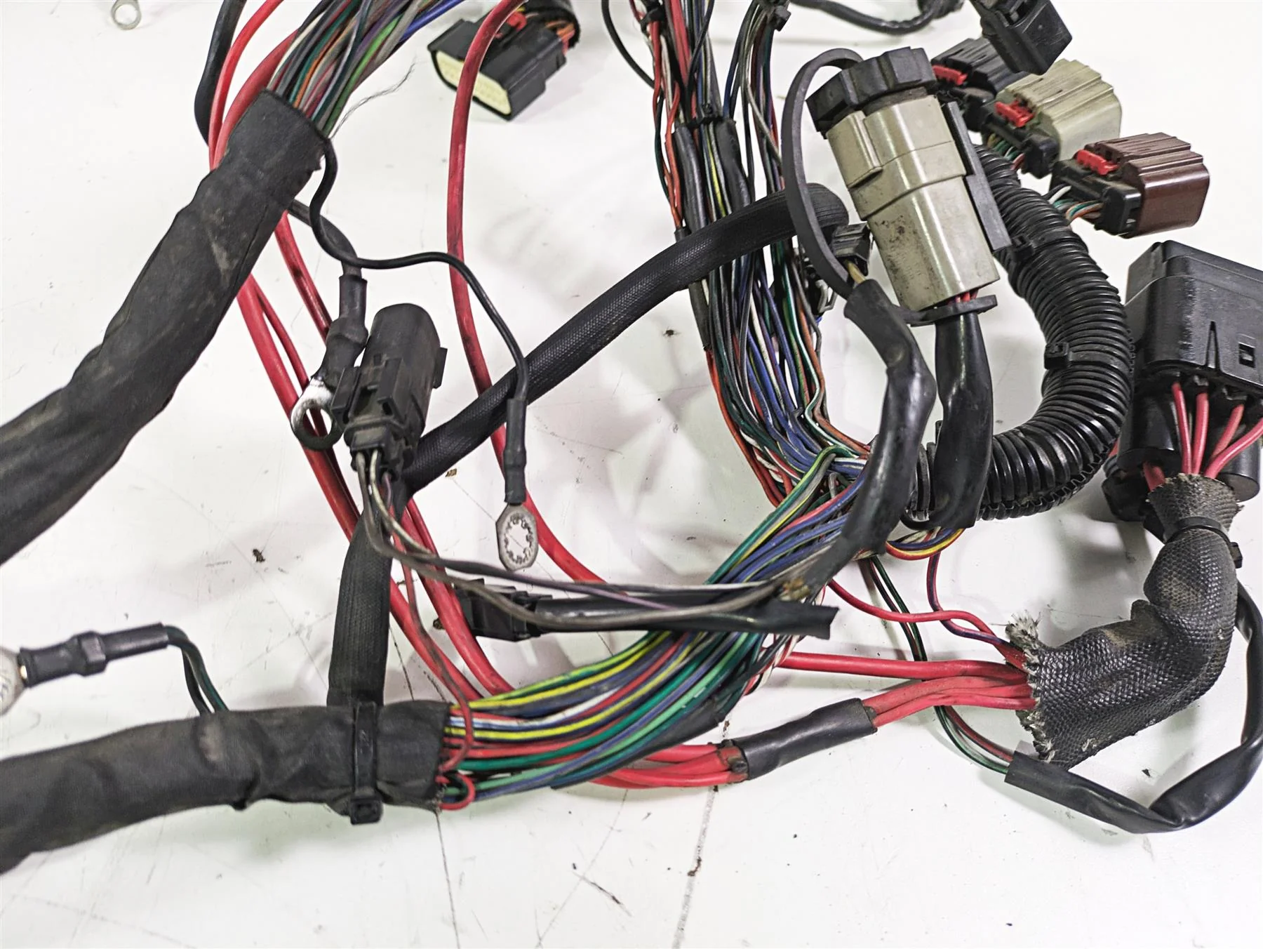 2016 Harley FLSTC Softail Heritage Wiring Harness Loom Abs READ 69201077 - Image 9