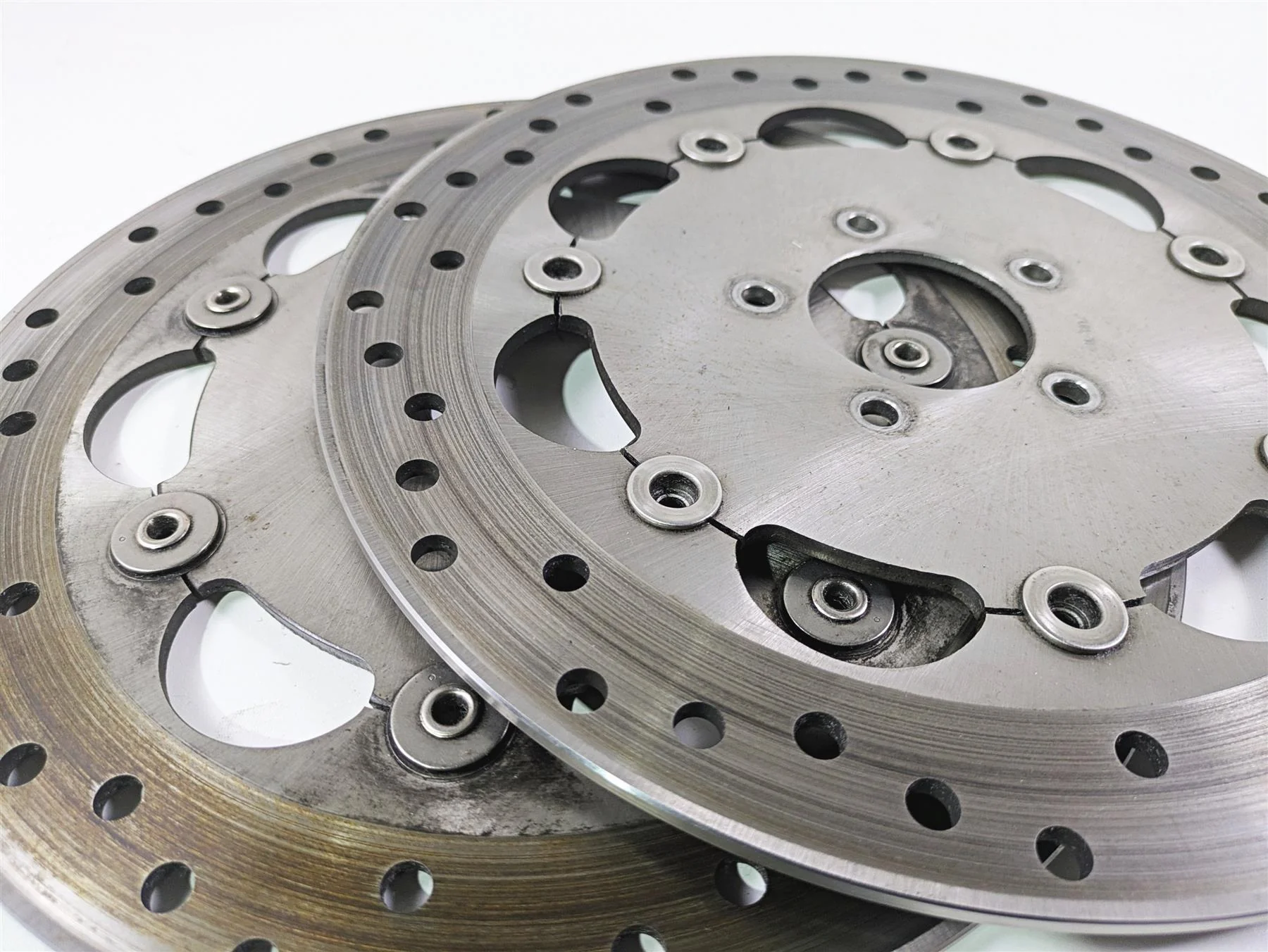 2016 Harley FXDF Dyna Fat Bob Front Brake Rotor Disc Set 46717-10 - Image 10