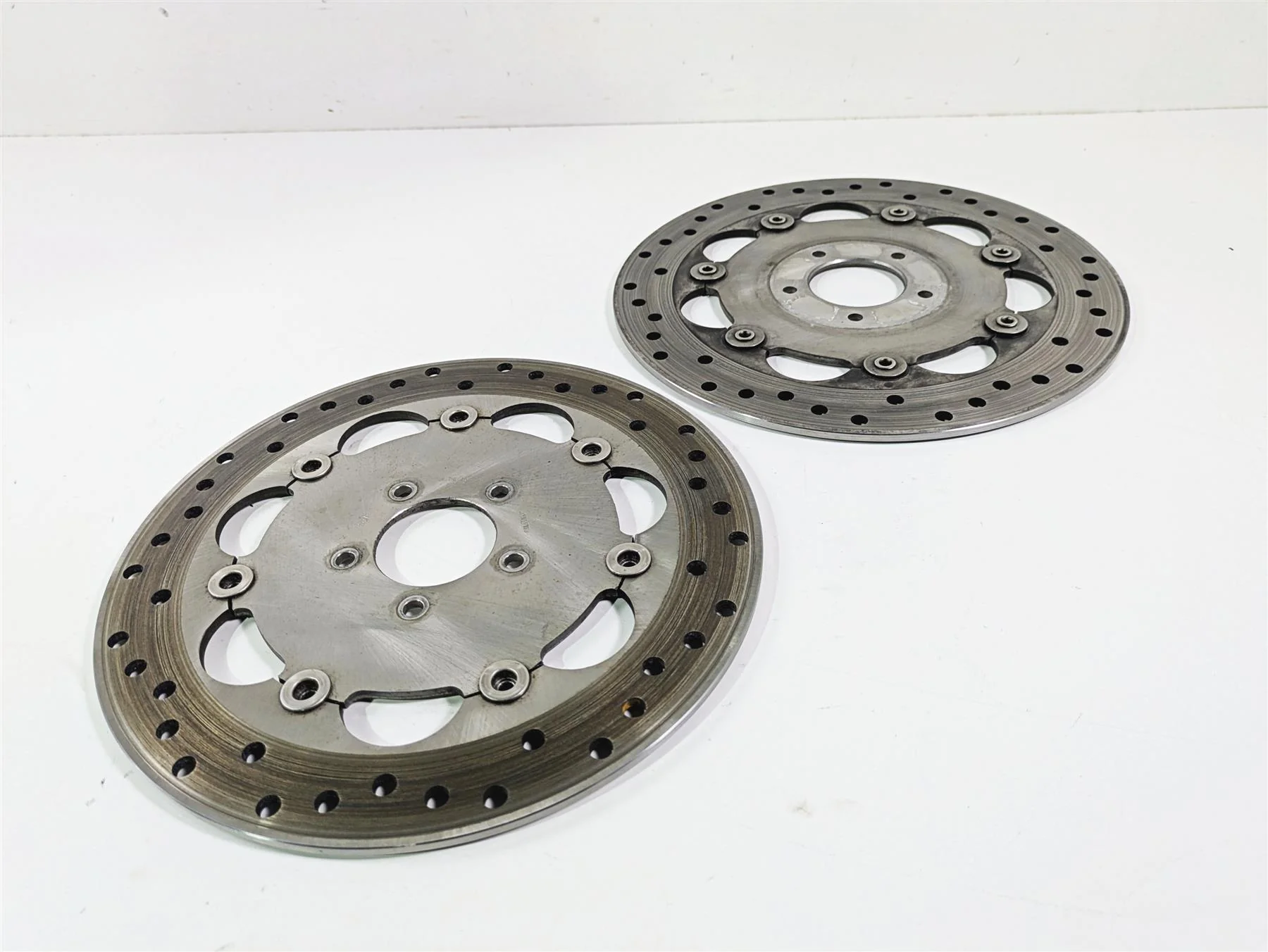 2016 Harley FXDF Dyna Fat Bob Front Brake Rotor Disc Set 46717-10 - Image 12