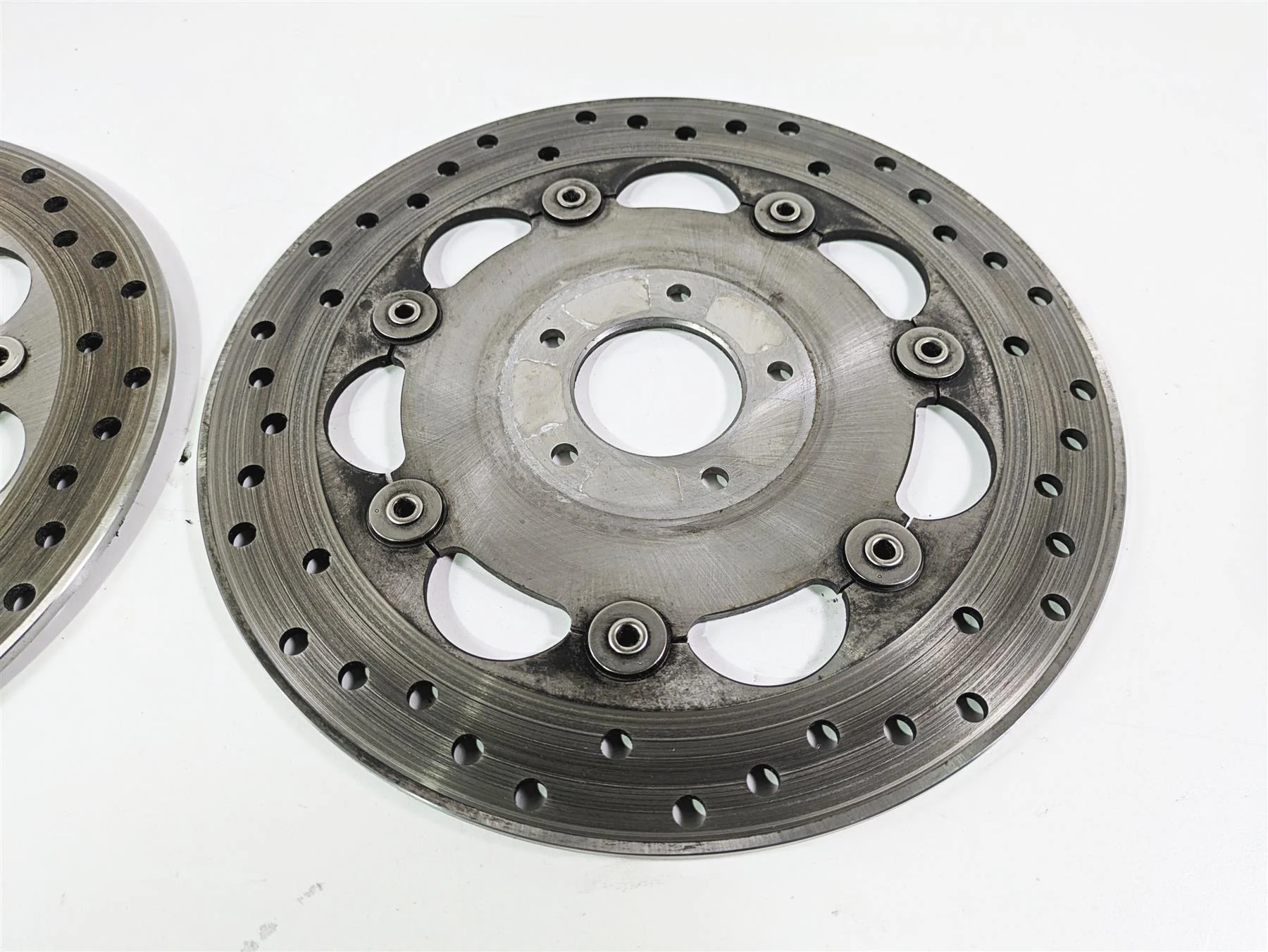 2016 Harley FXDF Dyna Fat Bob Front Brake Rotor Disc Set 46717-10 - Image 5