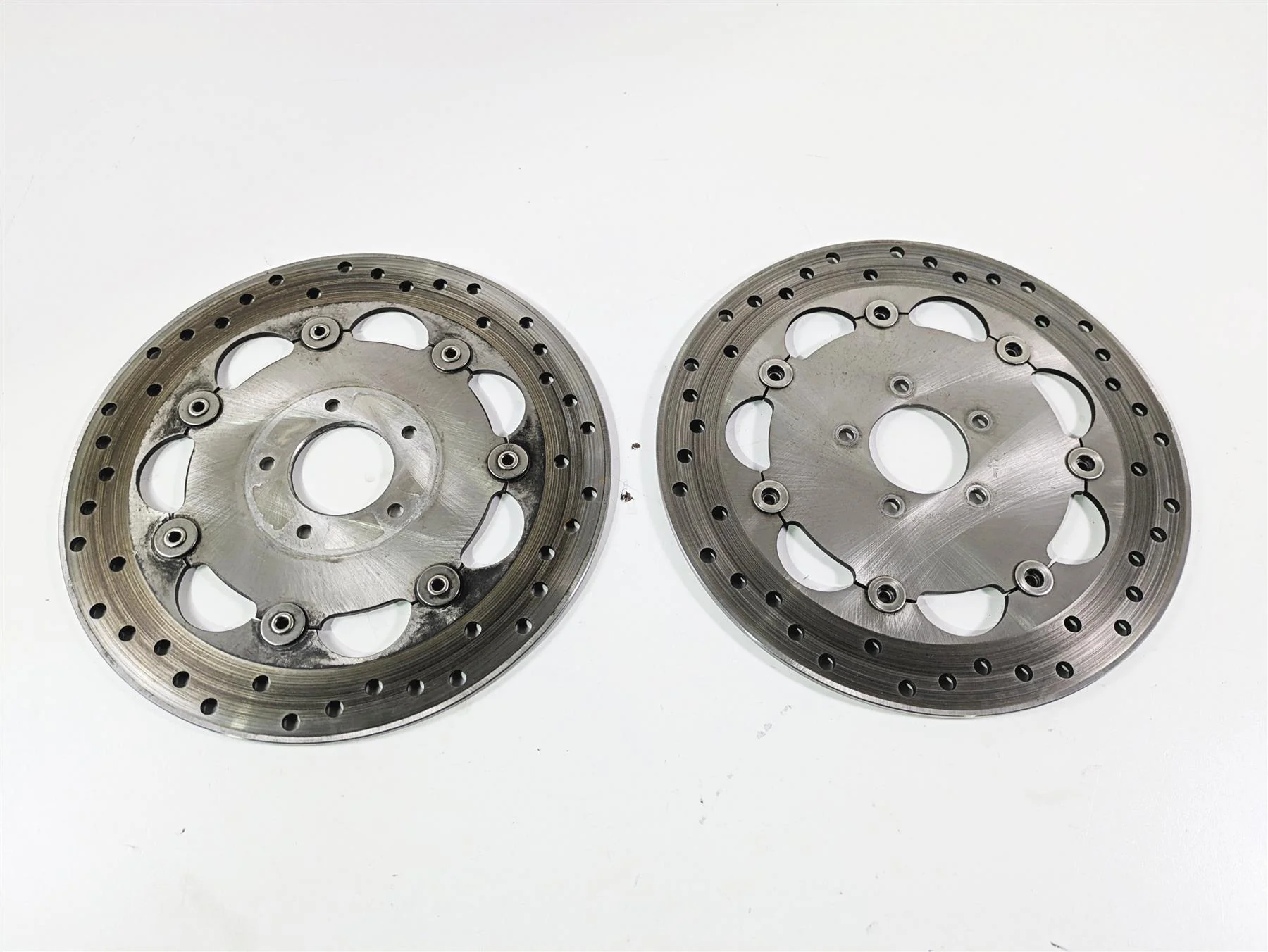 2016 Harley FXDF Dyna Fat Bob Front Brake Rotor Disc Set 46717-10 - Image 6