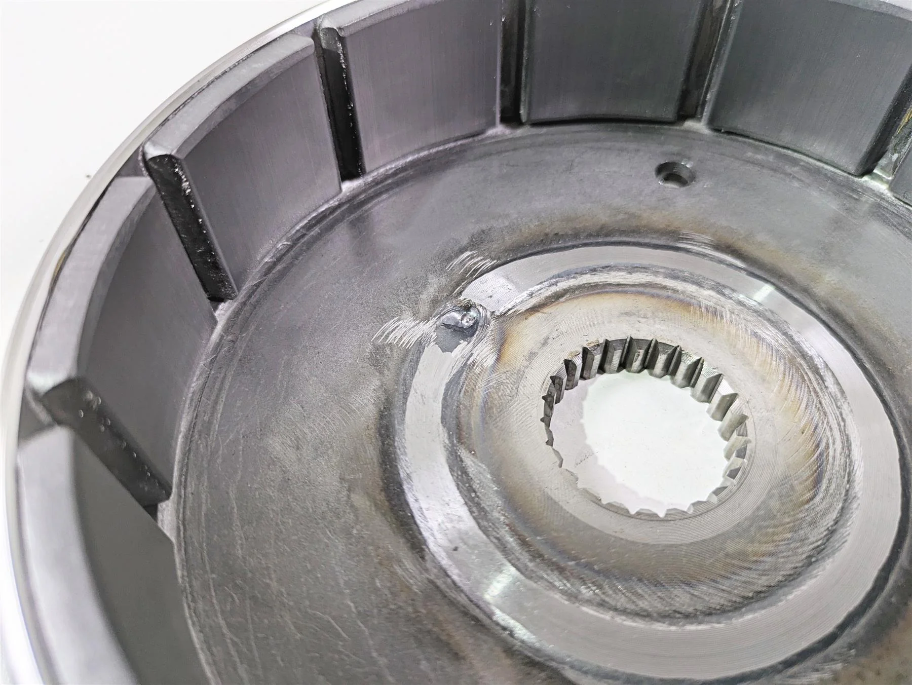 2016 Harley FXDF Dyna Fat Bob Ignition Fly Wheel Flywheel Rotor 30041-08A - Image 5