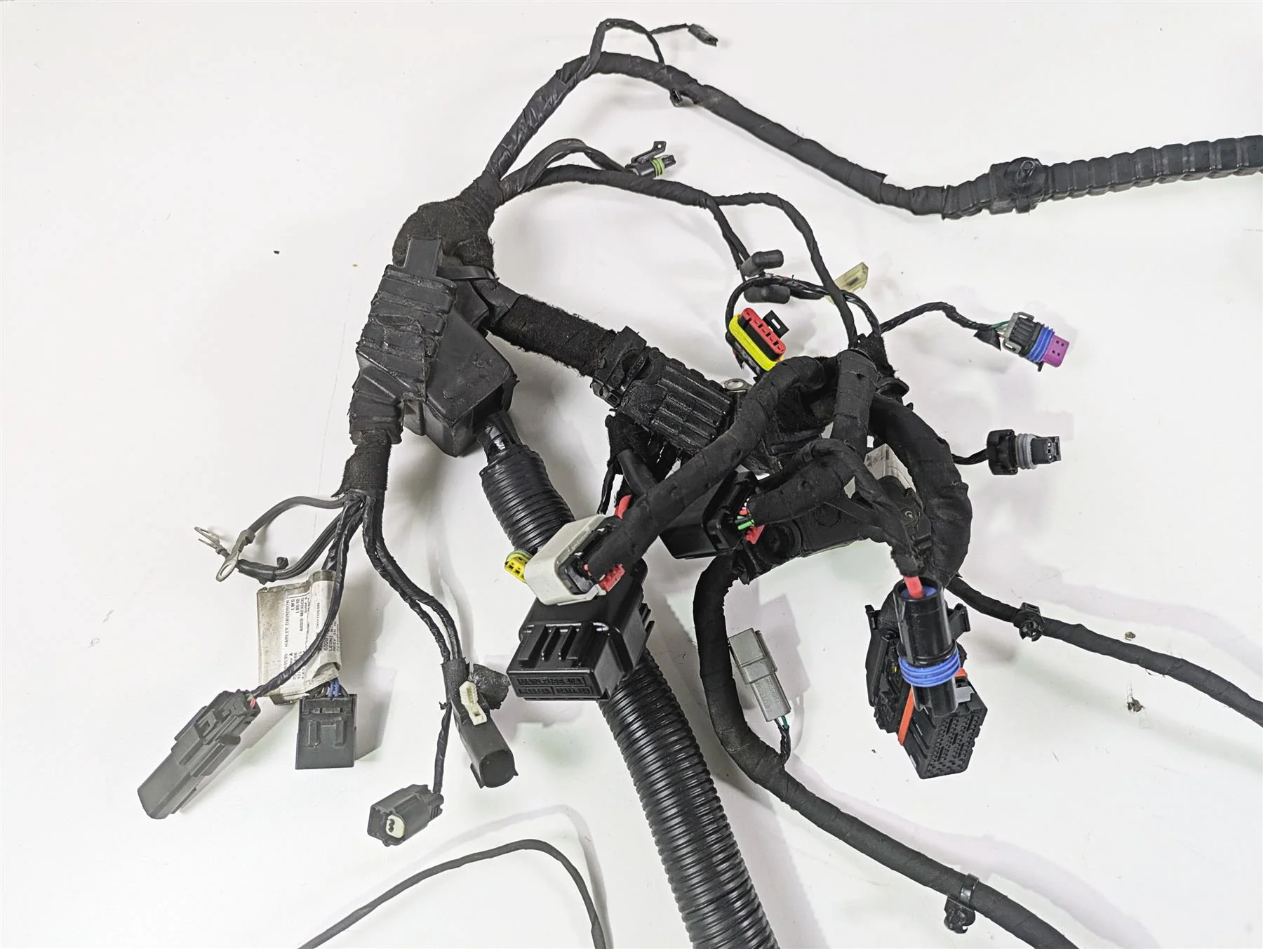 2016 Harley FXDF Dyna Fat Bob Main Wiring Harness Loom Non Abs - Read 71072-12A - Image 3