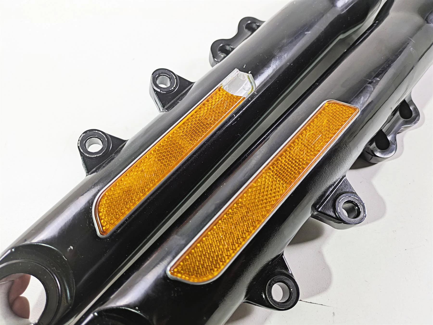 2016 Harley FXDF Dyna Fat Bob Straight Front Fork Leg 49mm 48623-08A 48622-08A - Image 8