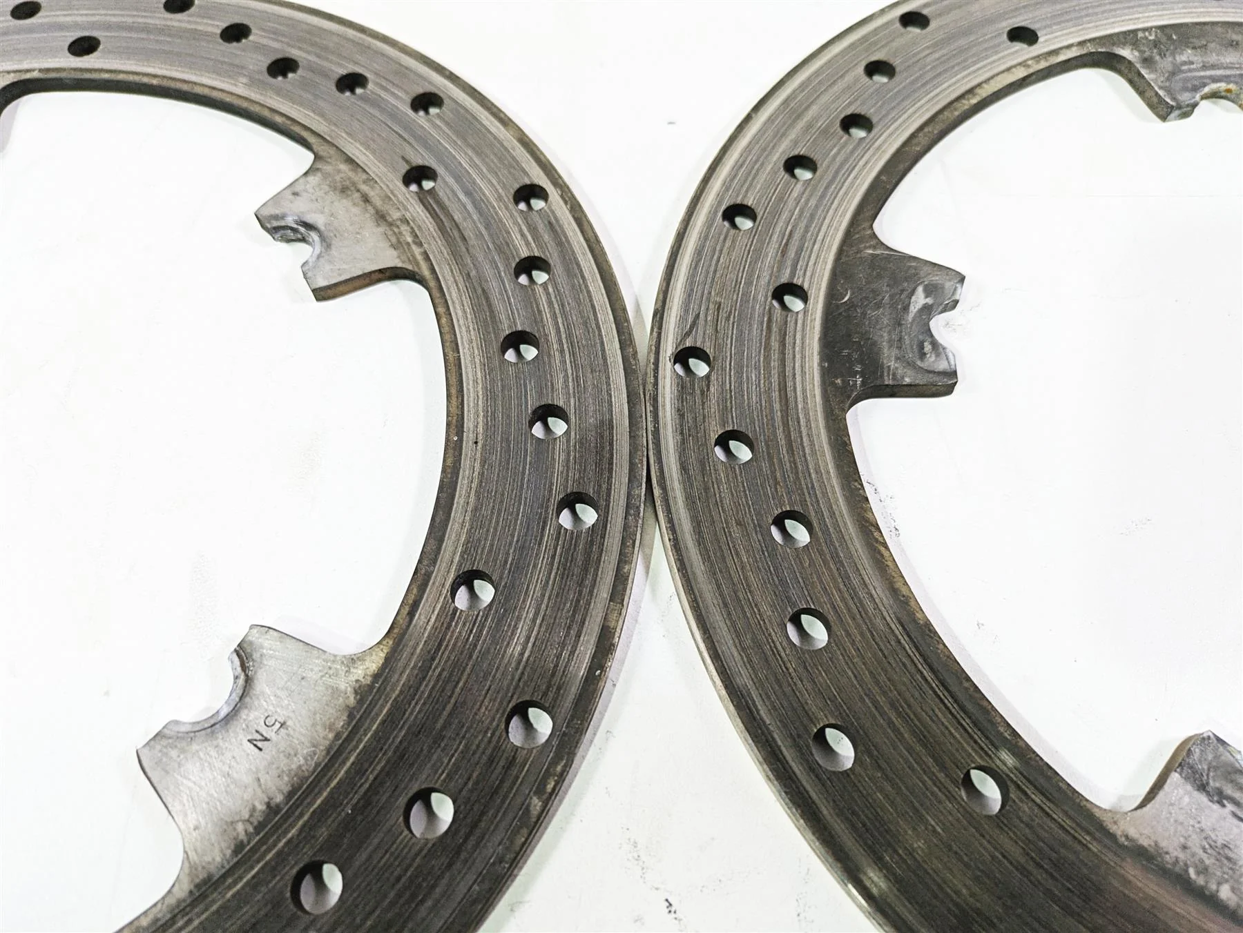 2016 Harley FXDL Dyna Low Rider Front Brake Disc Set 44553-06A - Image 5