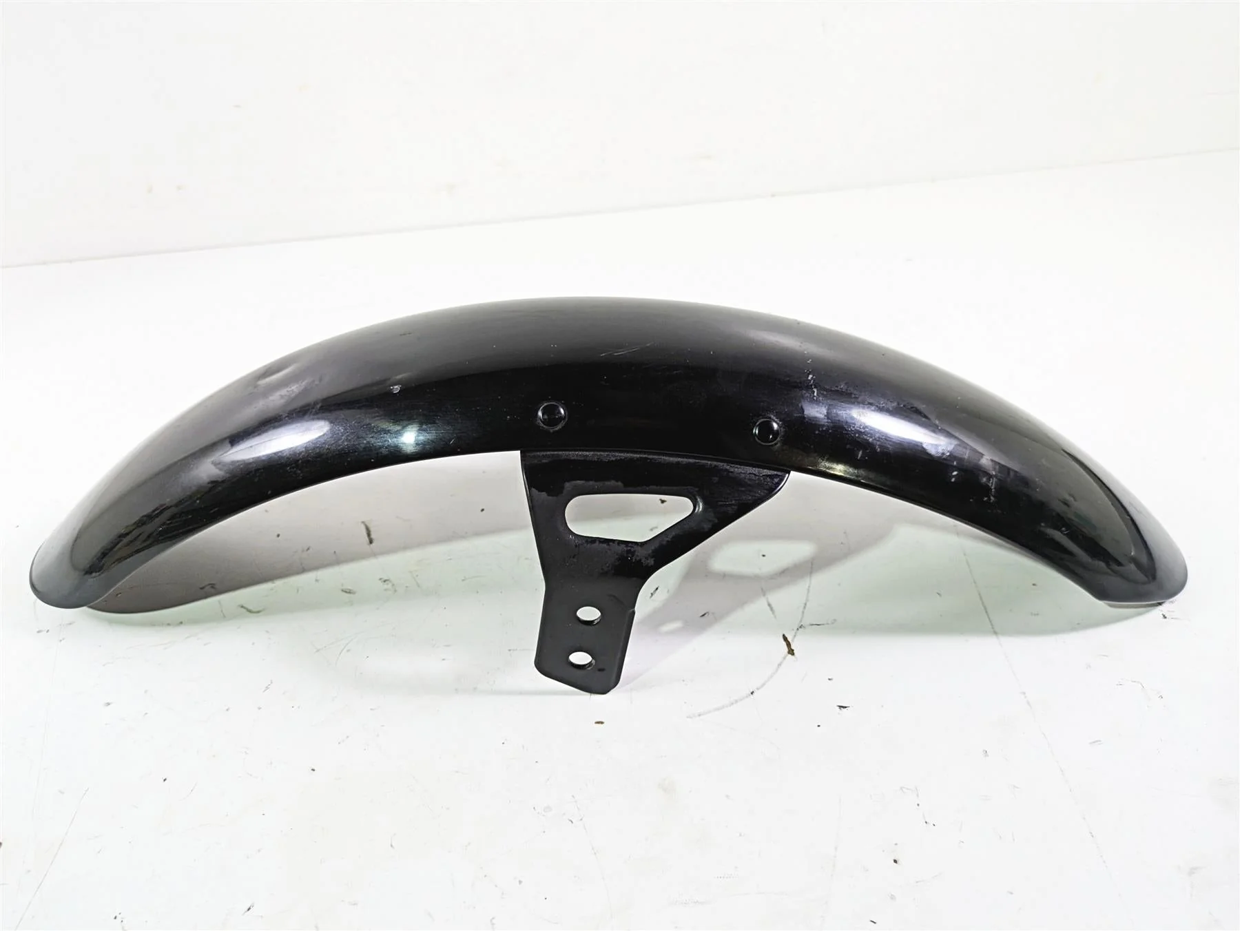 2016 Harley FXDL Dyna Low Rider Front Fender Vivid Black 60139-06B - Image 3