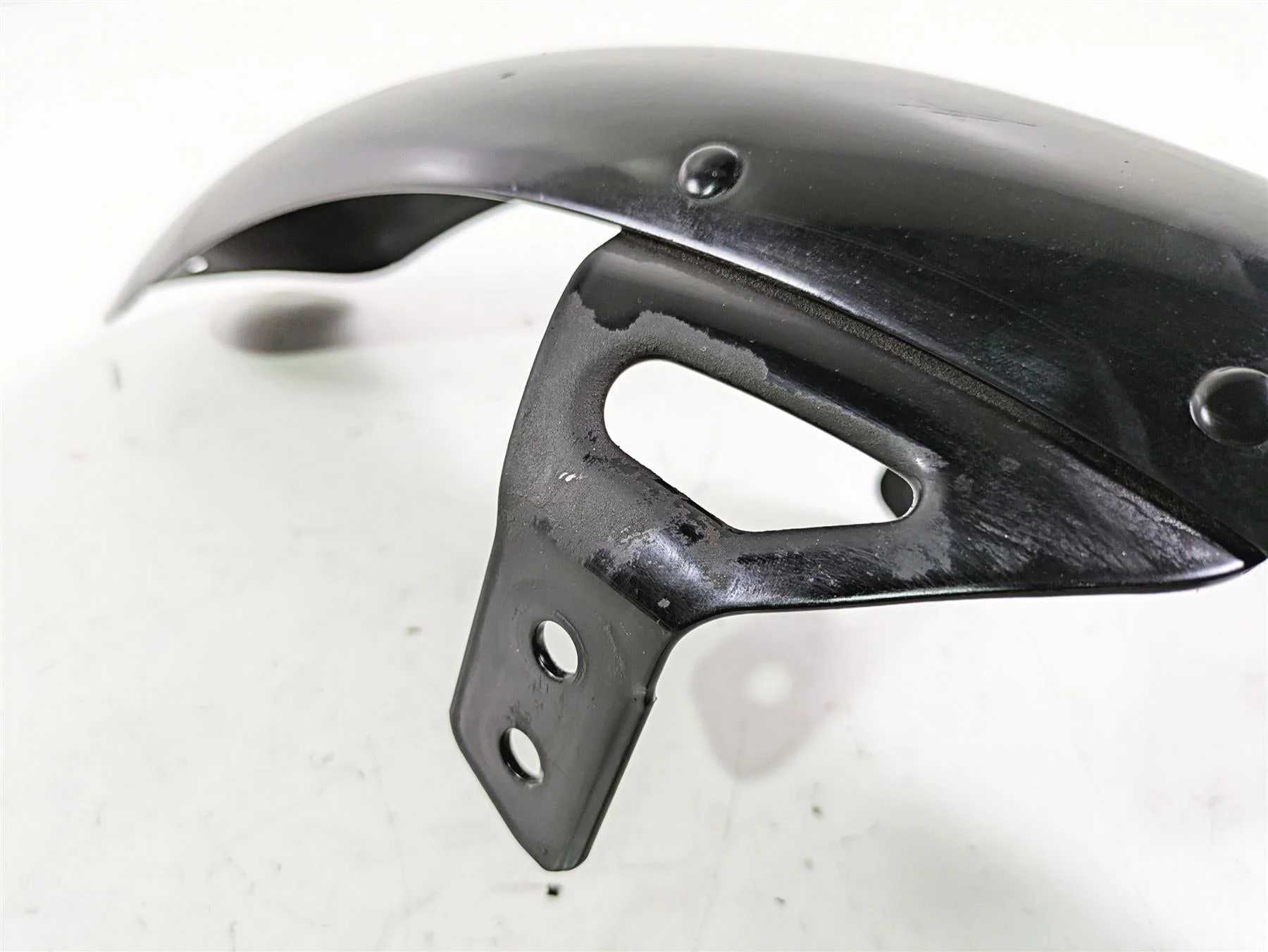 2016 Harley FXDL Dyna Low Rider Front Fender Vivid Black 60139-06B - Image 8