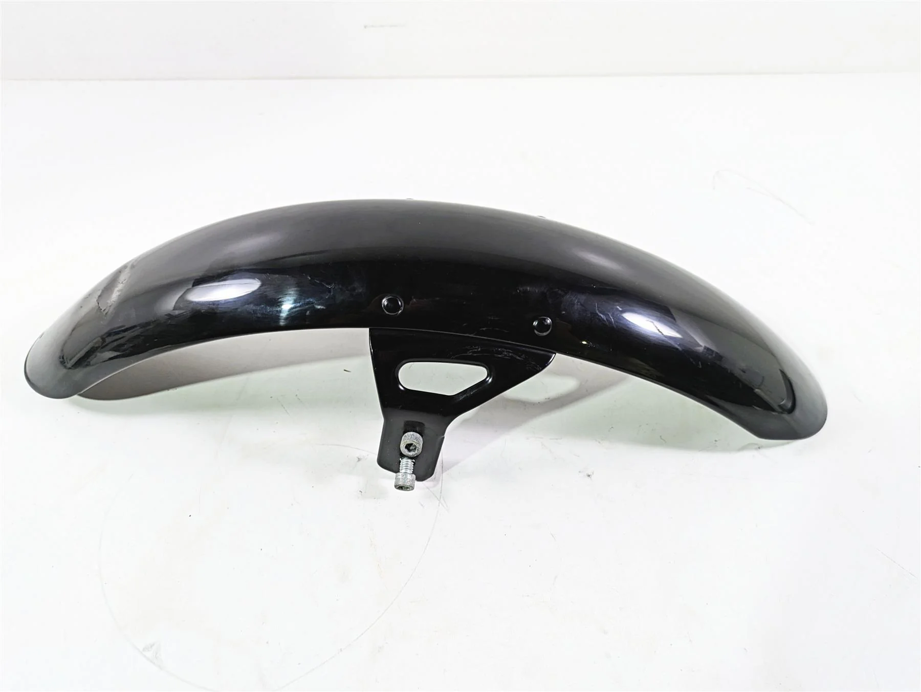 2016 Harley FXDL Dyna Low Rider Front Fender Vivid Black - Bent 60139-06B