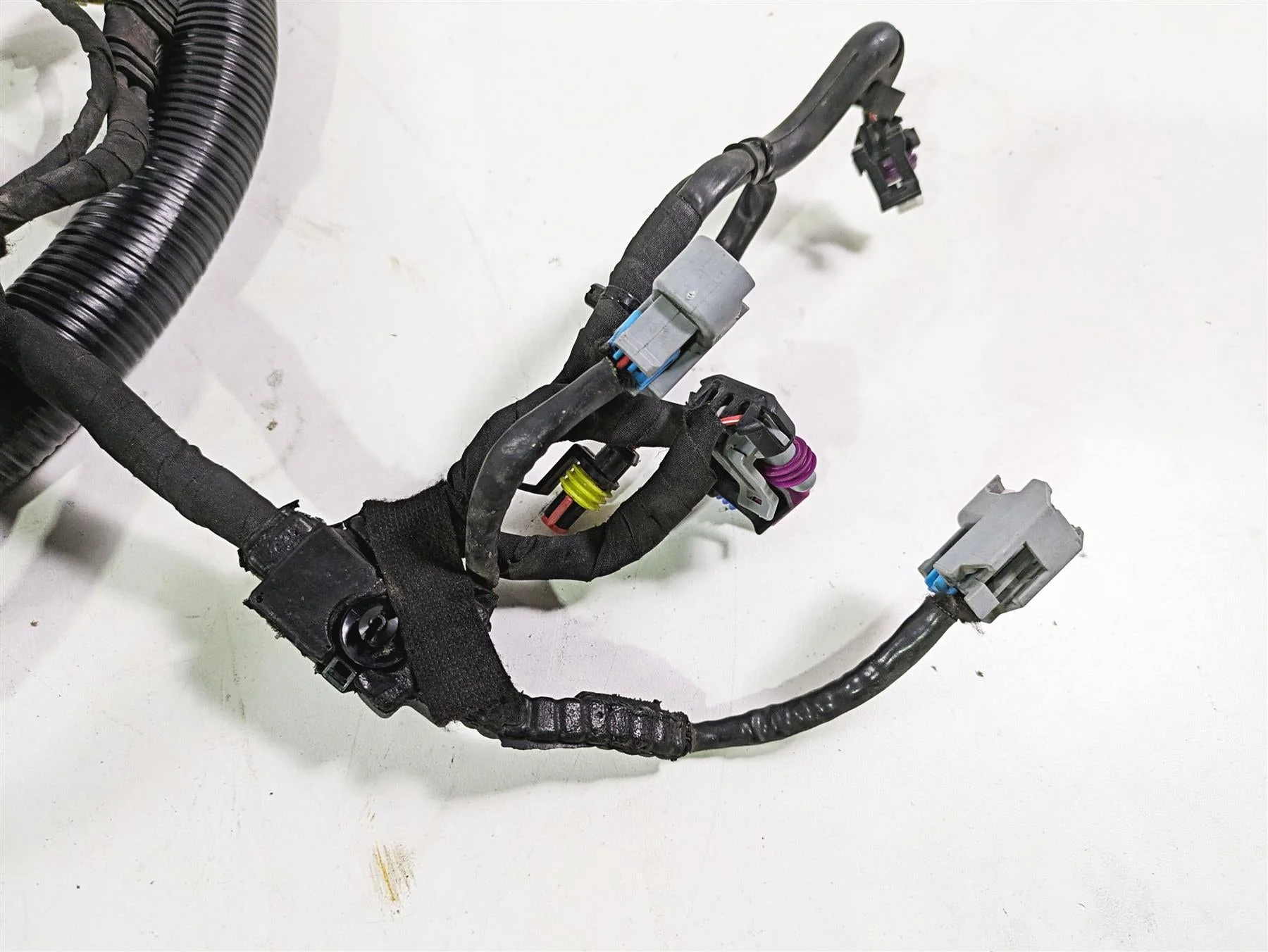 2016 Harley FXDL Dyna Low Rider Main Wiring Harness Loom Non Abs 71072-12A - Image 2