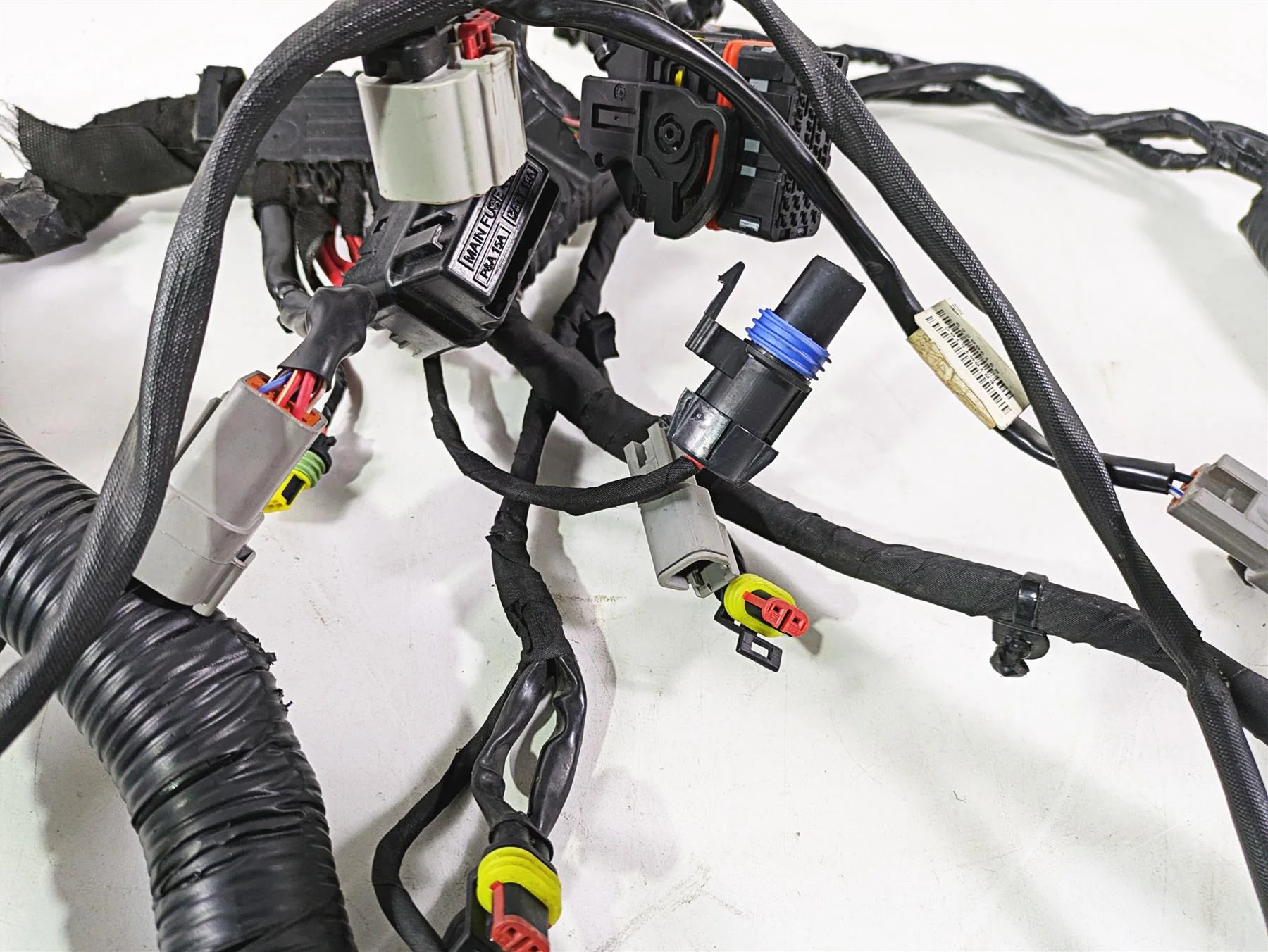 2016 Harley FXDL Dyna Low Rider Main Wiring Harness Loom Non Abs 71072-12A - Image 8
